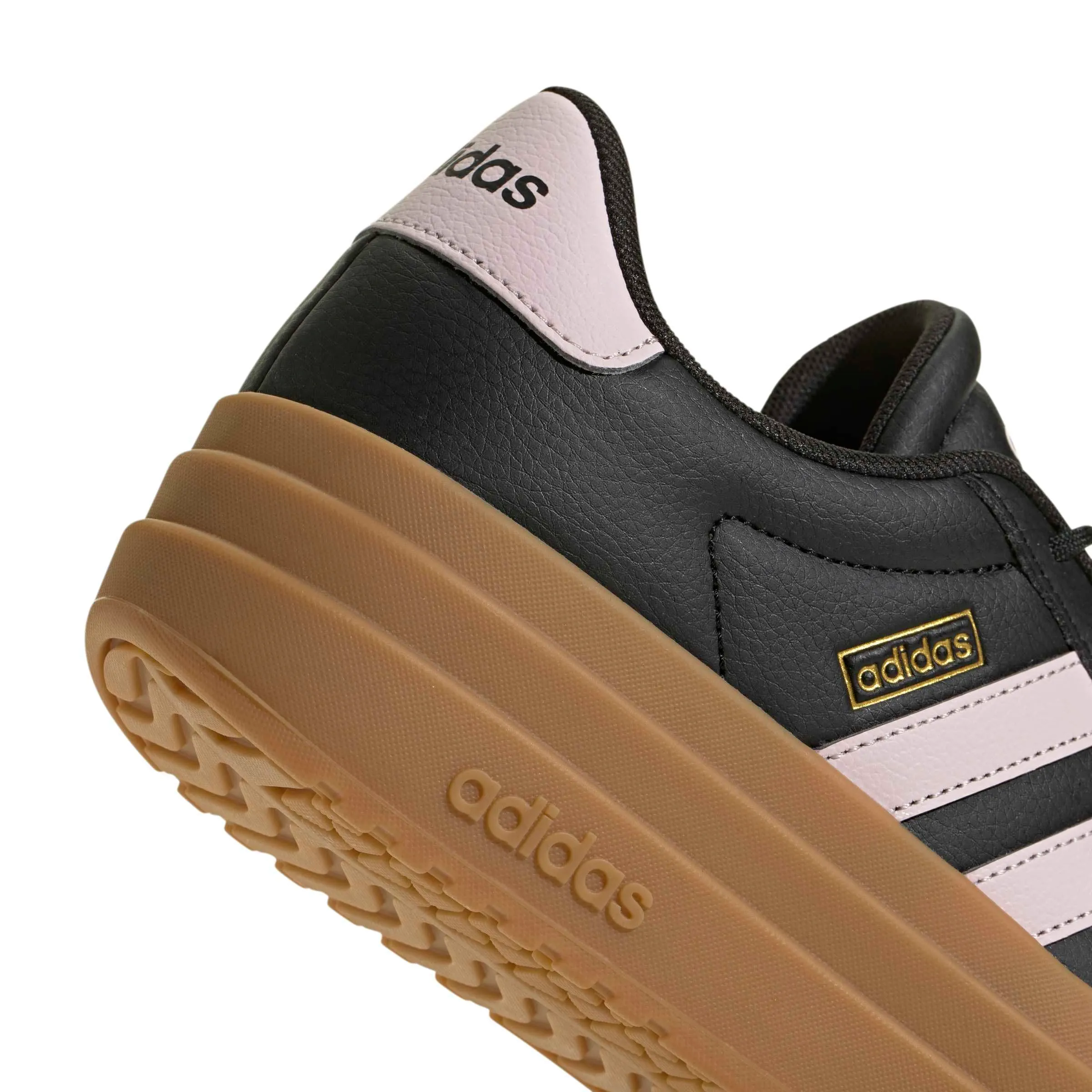 adidas VL Court Bold Shoes - Core Black/Distilled Pink/Gold Met. - 42 EU - immagine 5