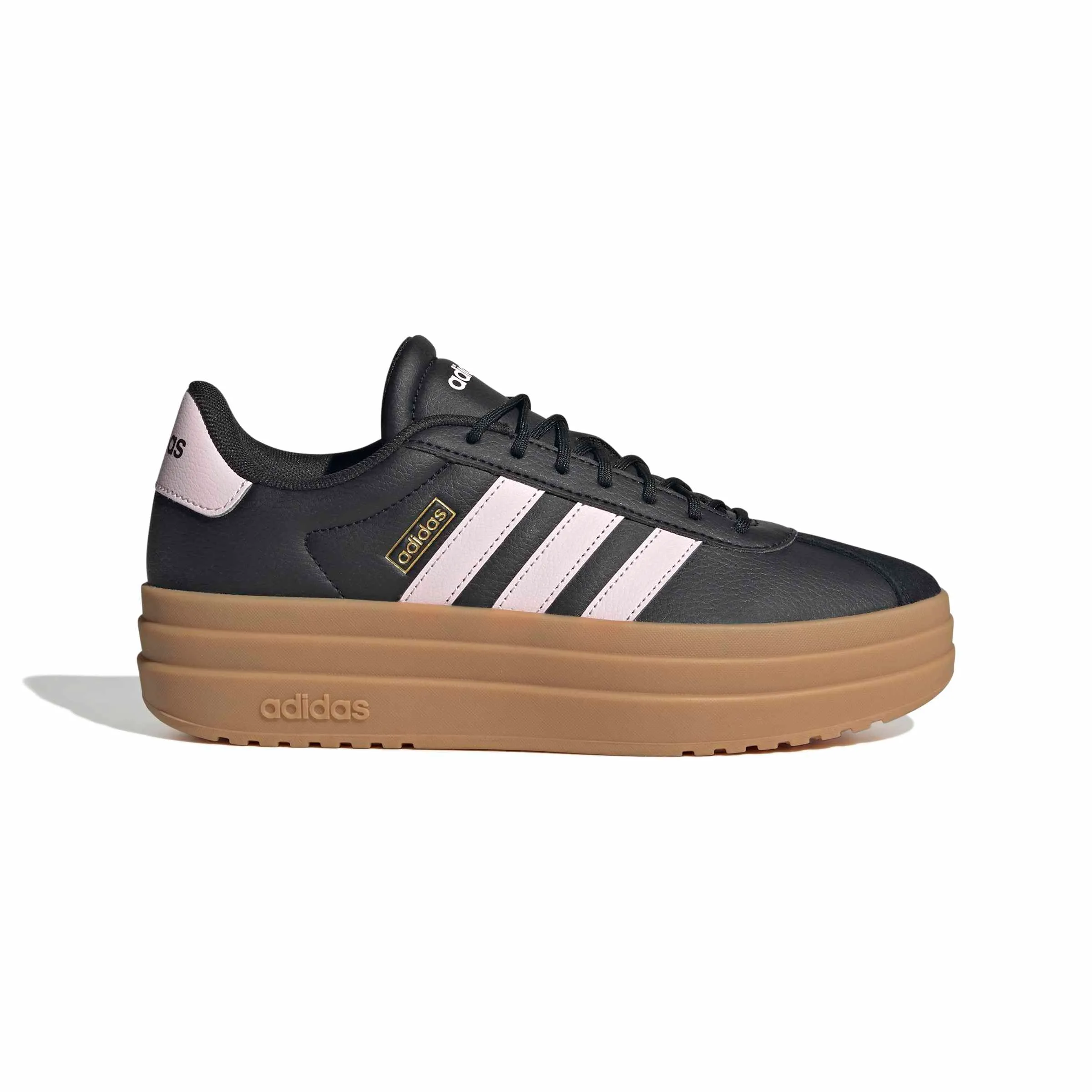 adidas VL Court Bold Shoes - Core Black/Distilled Pink/Gold Met. - 41 1/3 EU - immagine 2