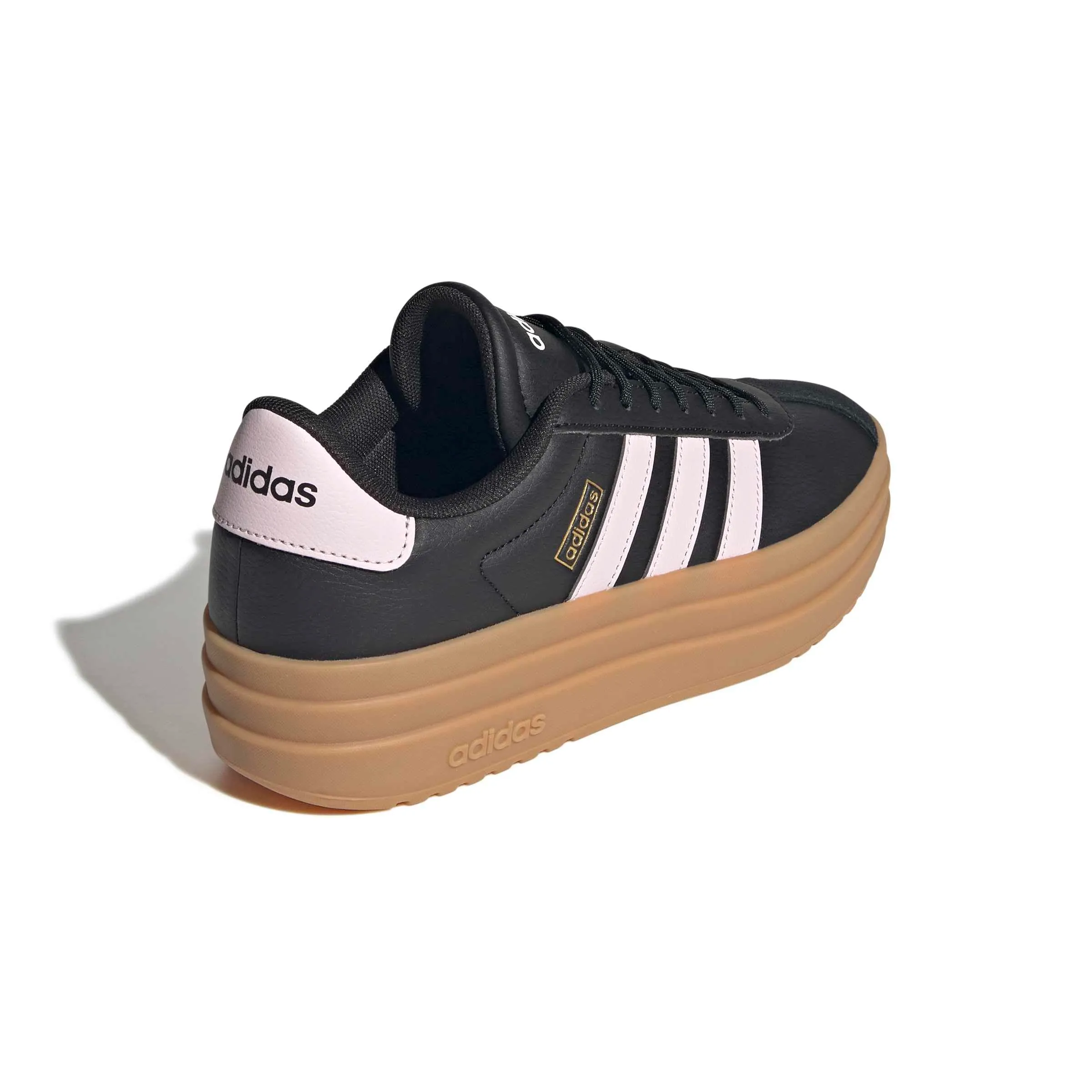 adidas VL Court Bold Shoes - Core Black/Distilled Pink/Gold Met. - 41 1/3 EU - immagine 6