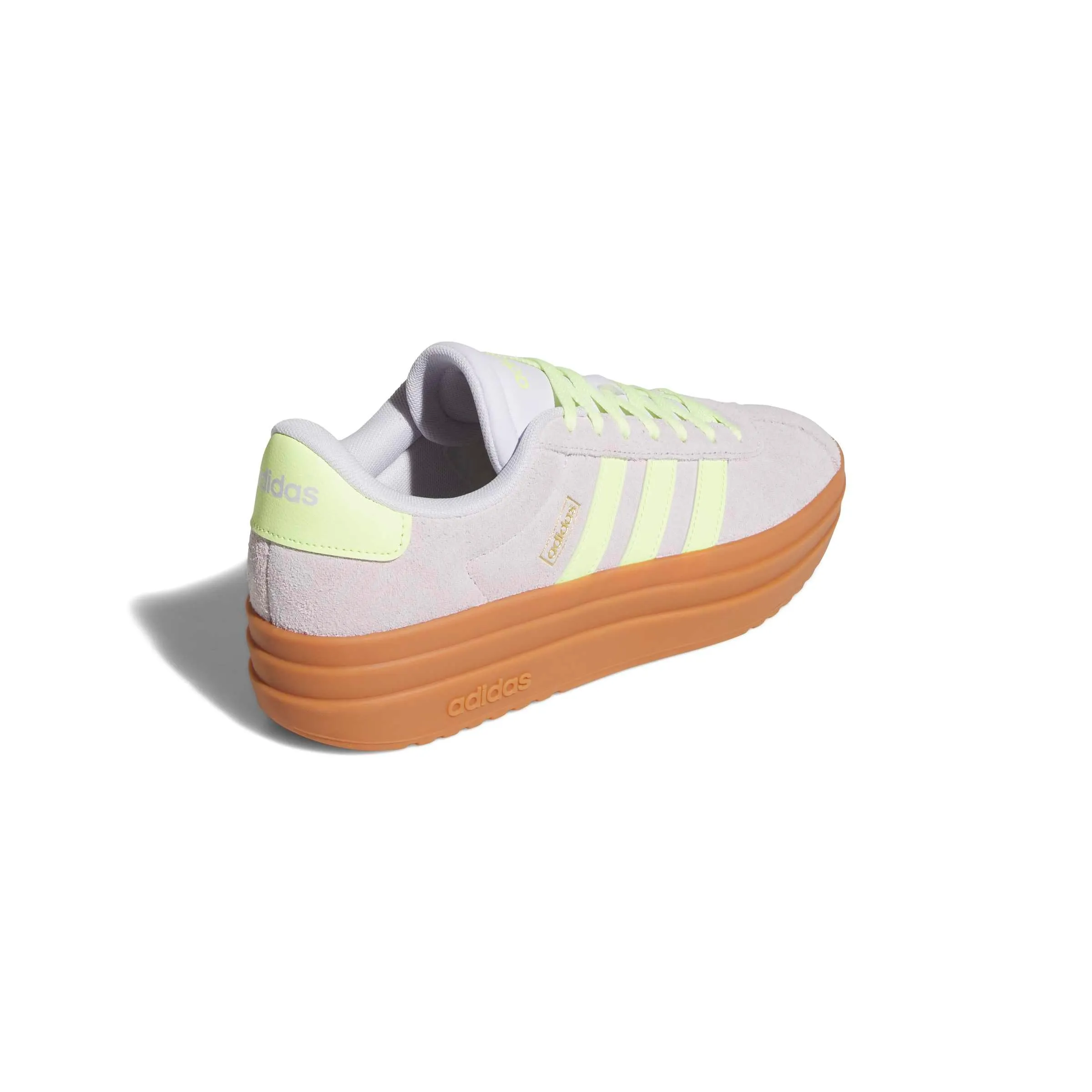 adidas VL Court Bold Shoes, Frozen Purple/Frozen Lemon/Gold Met, 36 2/3 EU - immagine 6