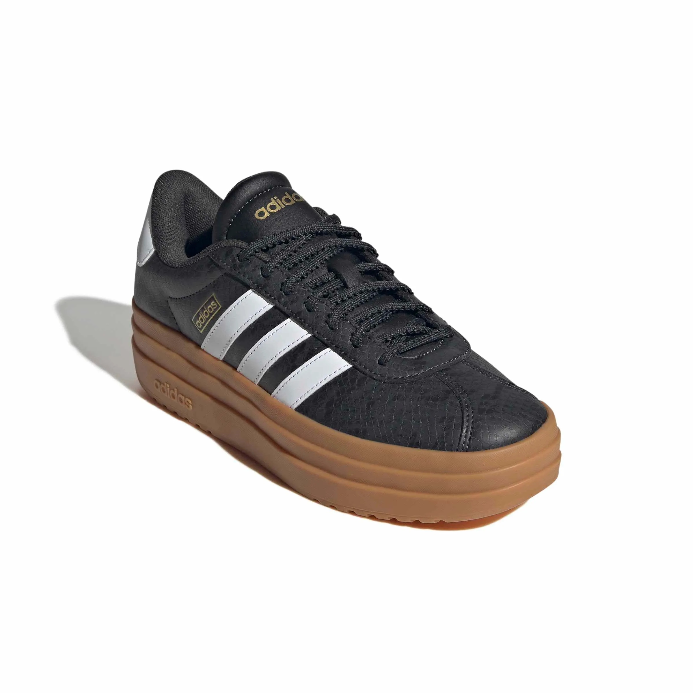 adidas VL Court Bold Shoes, Carbon/Ftwr White/Gold Met., 40 EU - immagine 3