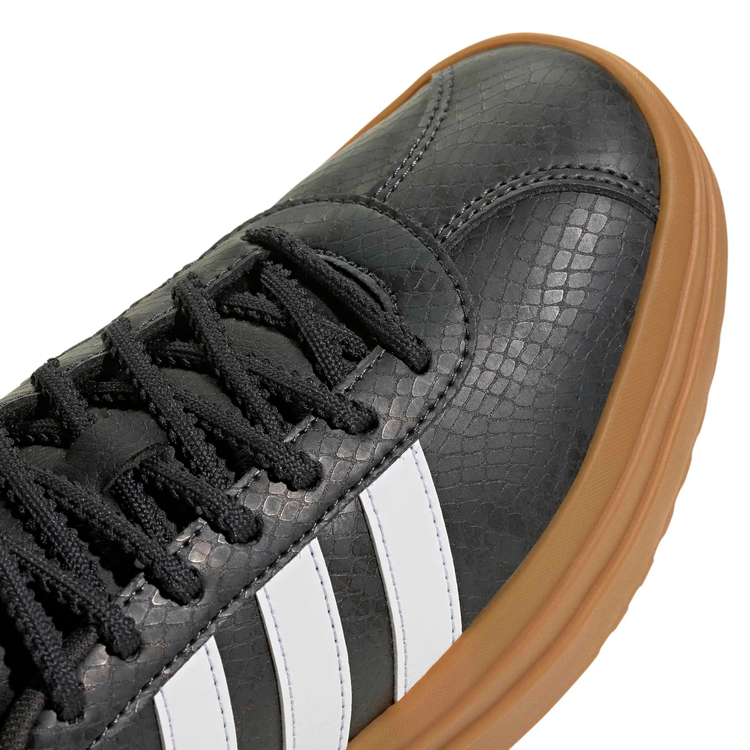 adidas VL Court Bold Shoes, Carbon/Ftwr White/Gold Met., 41 1/3 EU - immagine 4
