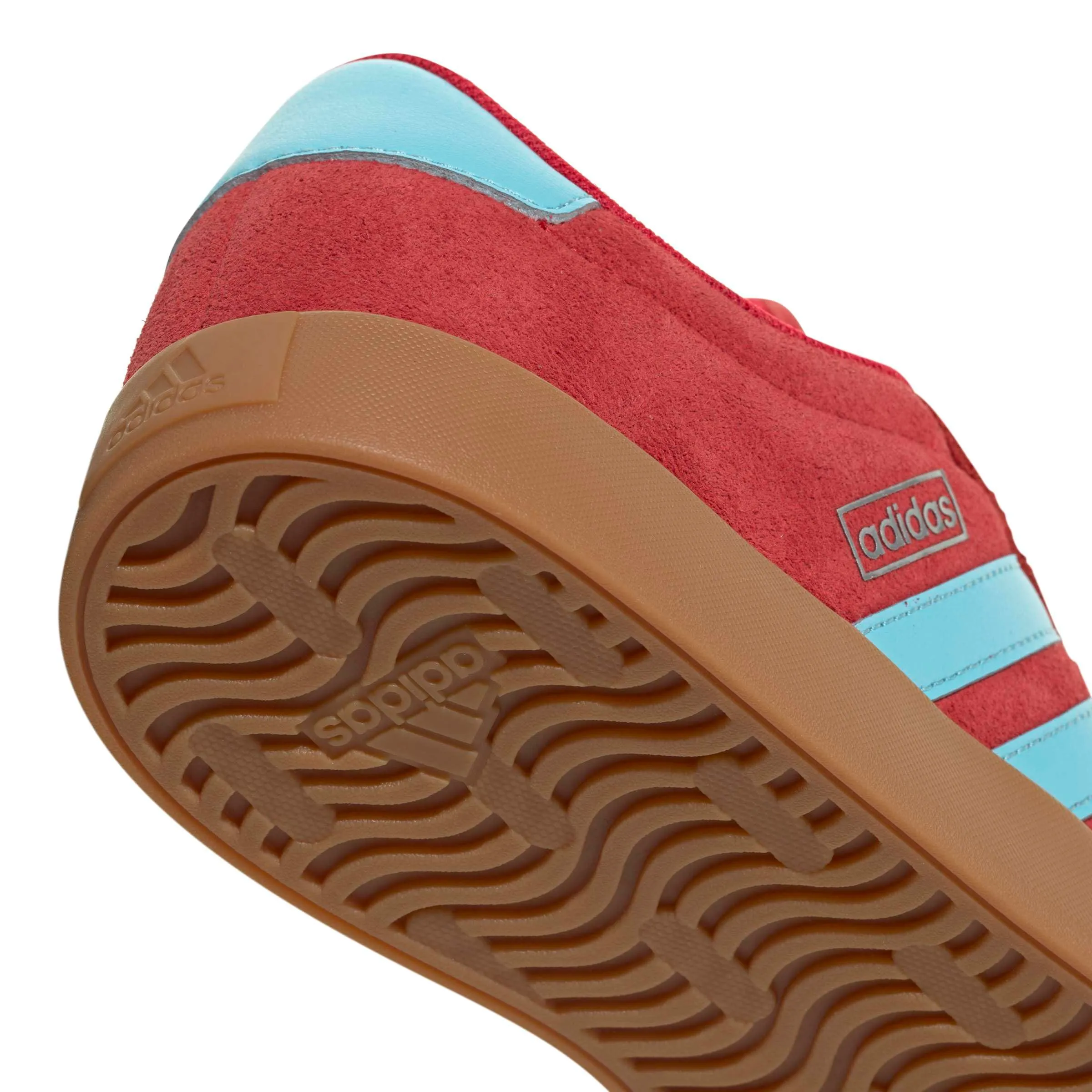 adidas VL Court 3.0 Shoes, Pure Ruby/Bliss Blue/Tech Grey Met., 38 EU - immagine 7