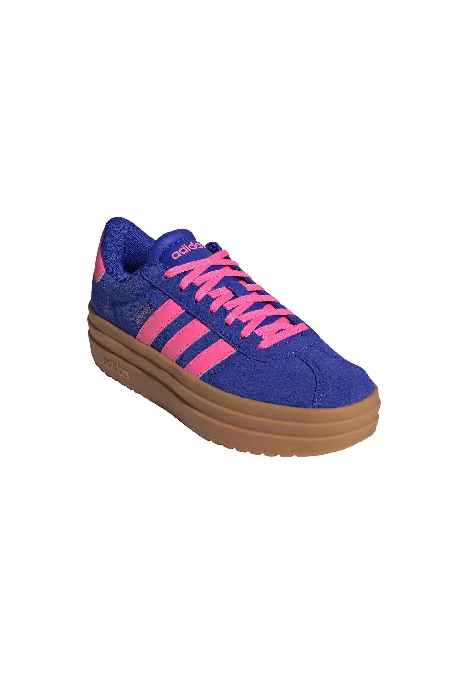 adidas VL Court Bold Shoes, Lucid Blue/Lucid Pink/Gold Met., 38 2/3 EU - immagine 4