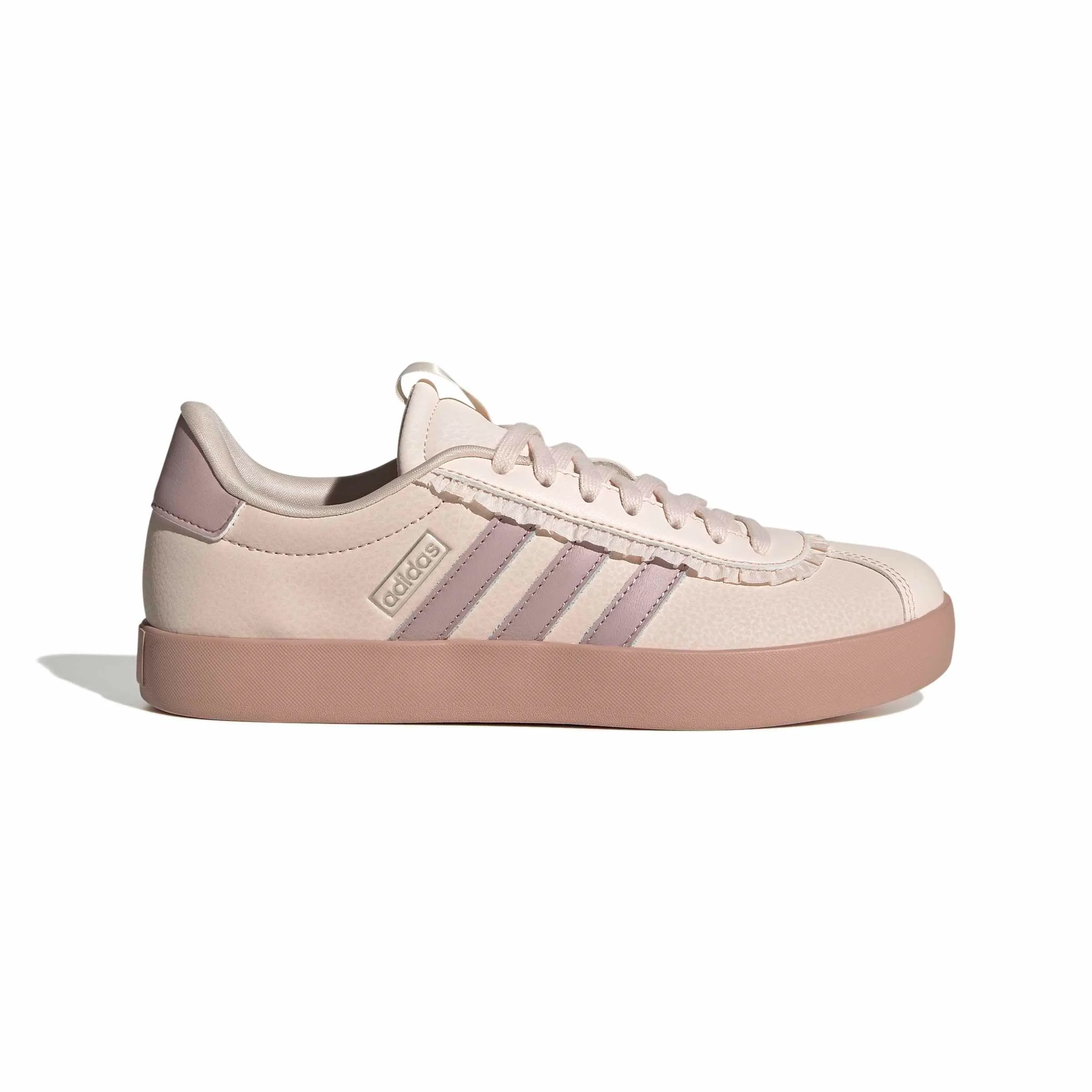 adidas VL Court 3.0 Shoes, Wonder Quartz/Dual Lilac/Cyber Met, 40 2/3 EU - immagine 2