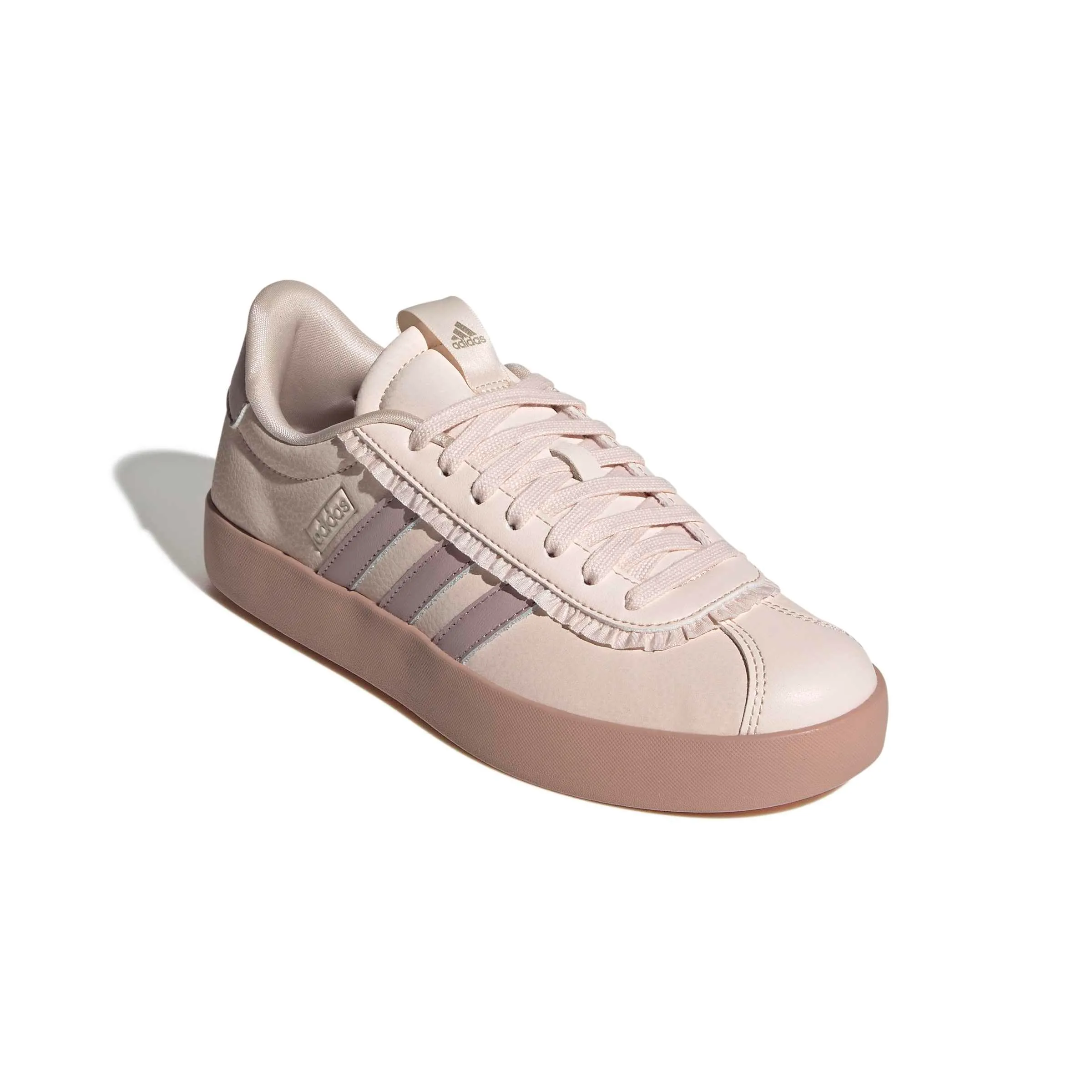 adidas VL Court 3.0 Shoes, Wonder Quartz/Dual Lilac/Cyber Met, 40 EU - immagine 3
