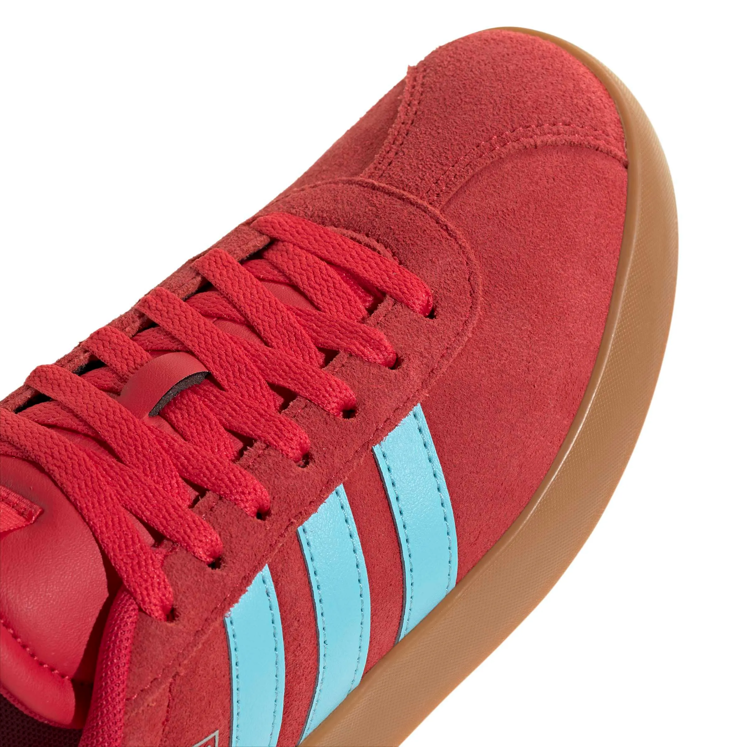 adidas VL Court 3.0 Women's Shoes, Pure Ruby/Bliss Blue/Tech Grey Met, 38 2/3 EU - immagine 6