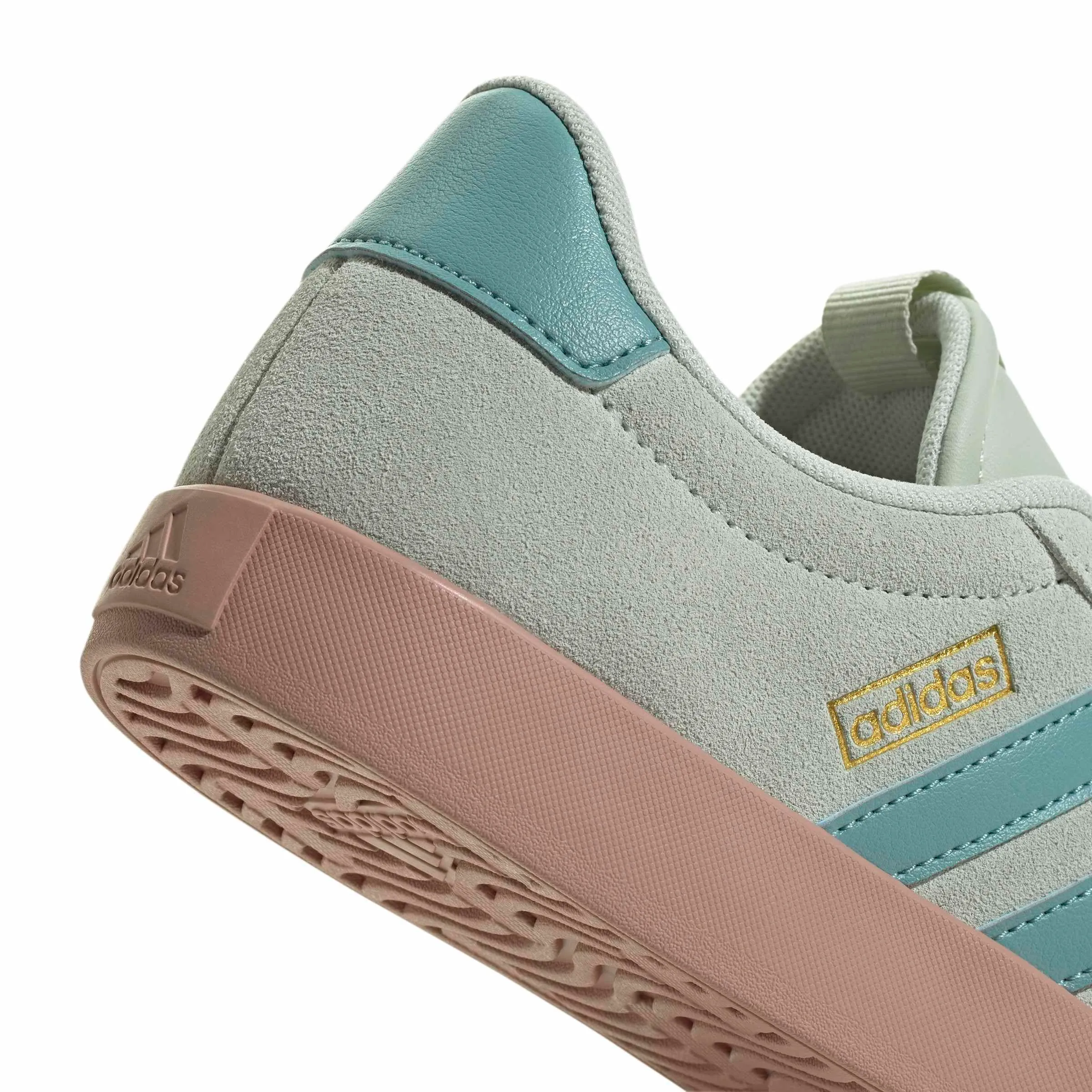 adidas VL Court 3.0 Shoes, Linen Green/Mint Ton/Gold Met., 37 1/3 EU - immagine 5