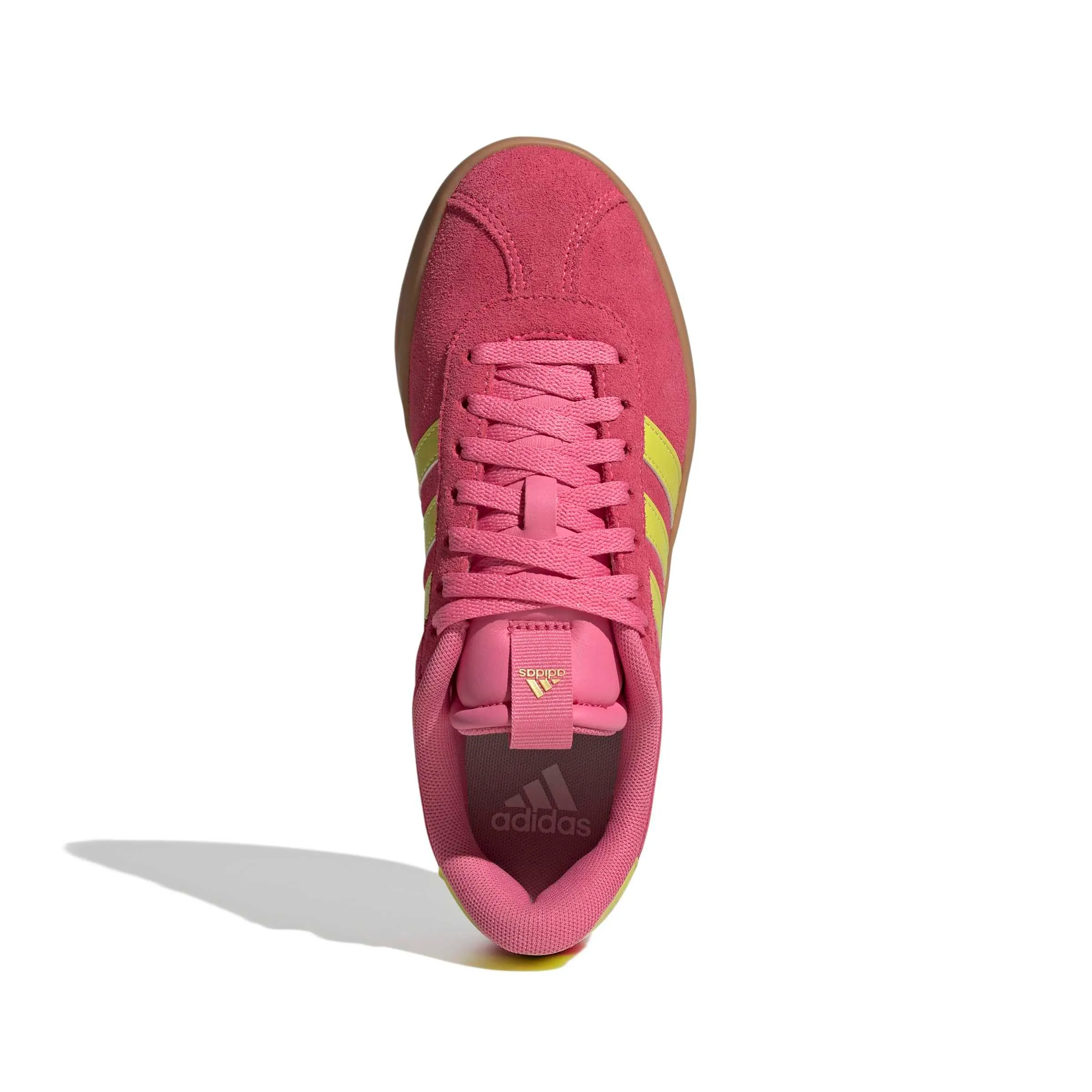 adidas VL Court 3.0 Shoes, Lucid Pink/Pure Lemon/Gold Met., 36 EU - immagine 2