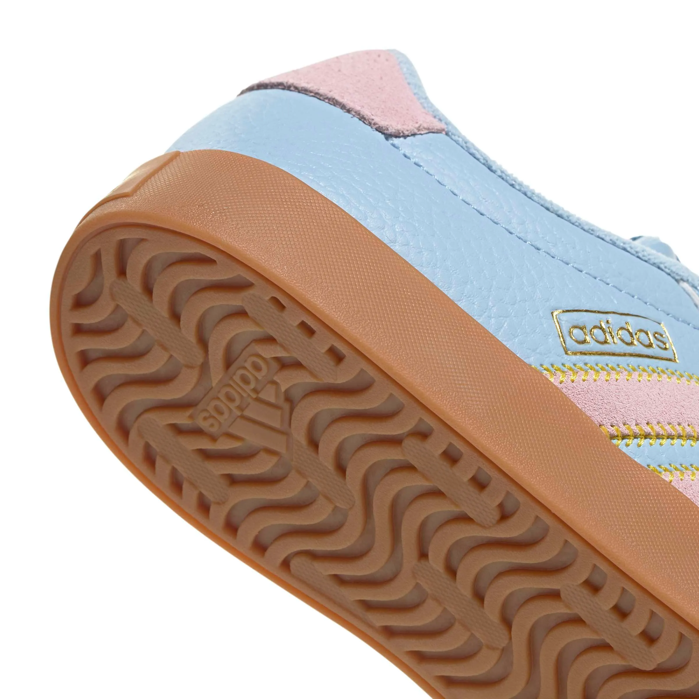adidas Donna VL Court 3.0 Shoes, Clear Sky/Clear Pink/Gold Met., 40 2/3 EU - immagine 8