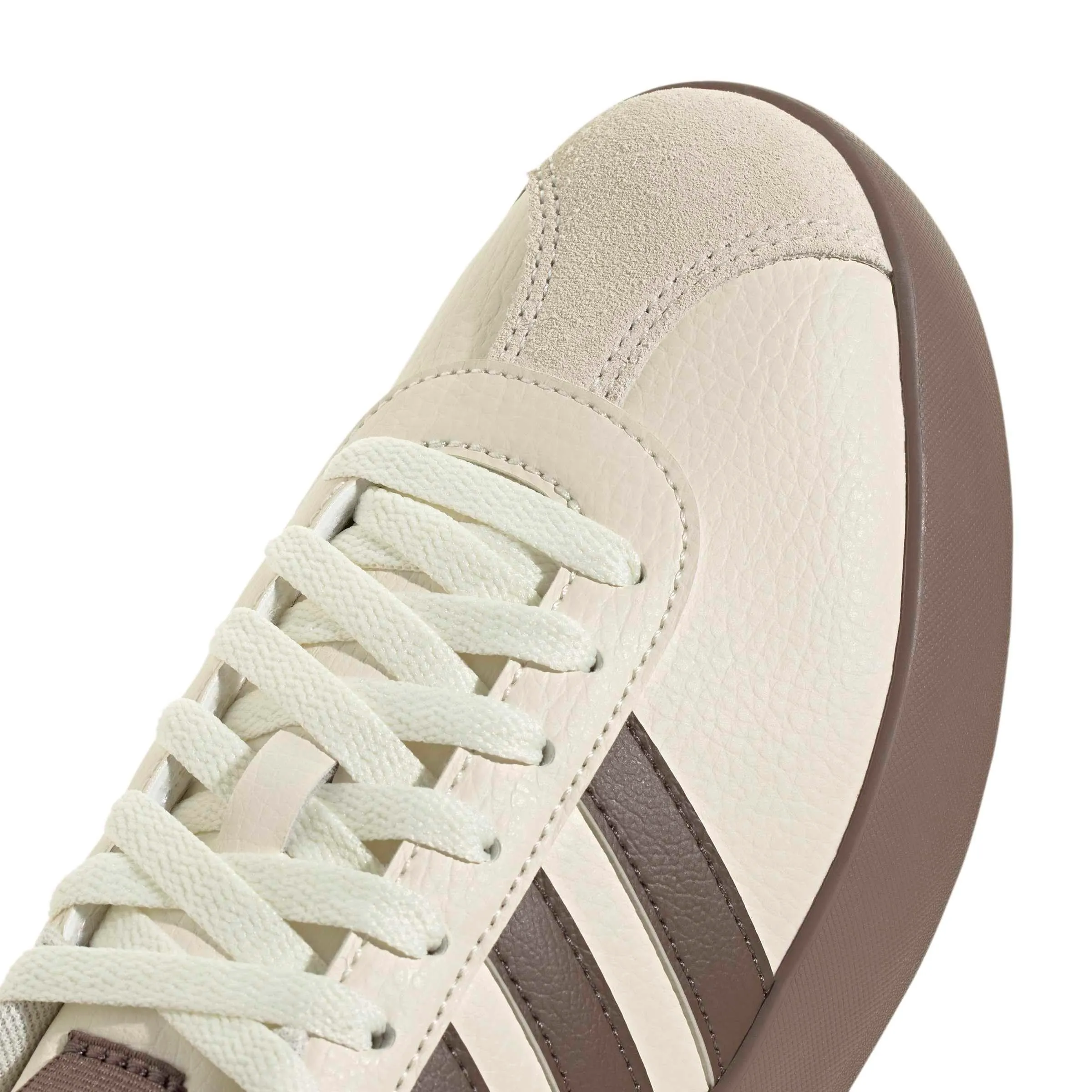 adidas VL Court 3.0 Shoes, Off White/Earth Strata/Gold Met., 40 EU - immagine 6