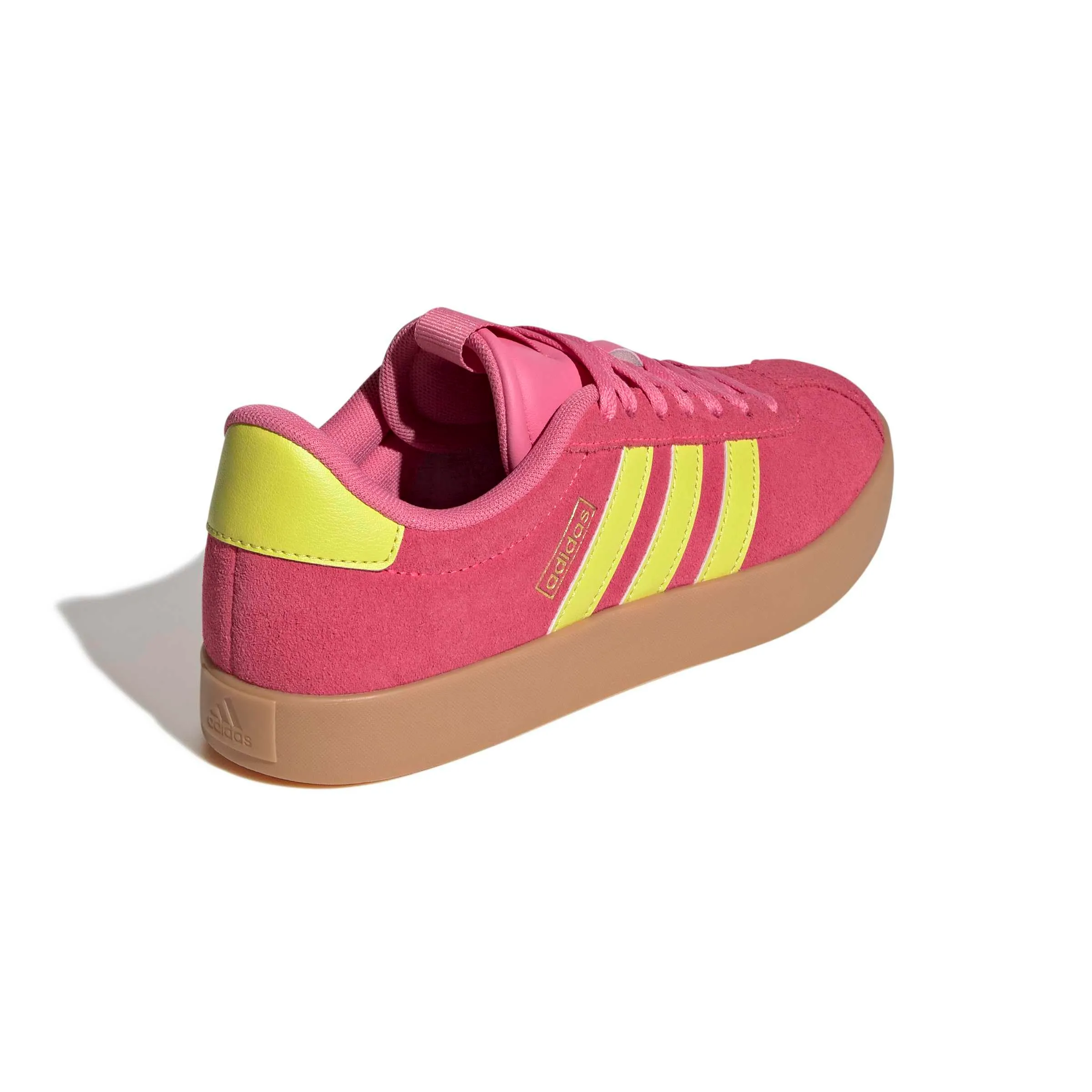 adidas VL Court 3.0 Women's Shoes - Lucid Pink/Pure Lemon/Gold Met, 38 EU - immagine 5