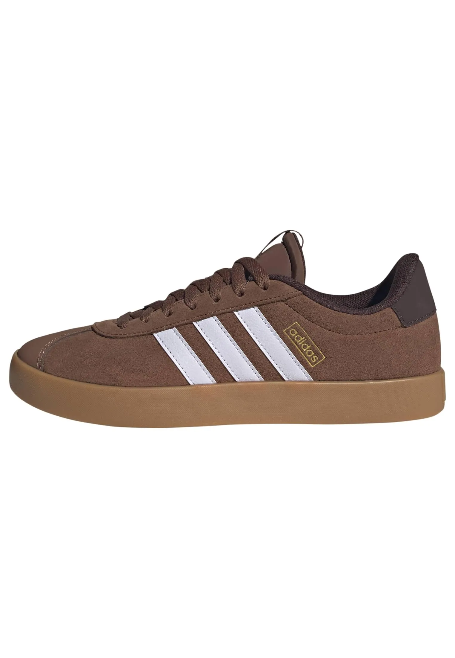 adidas VL Court 3.0 Shoes, Preloved Brown/Frozen Purple/Gold Met., 40 EU - immagine 1