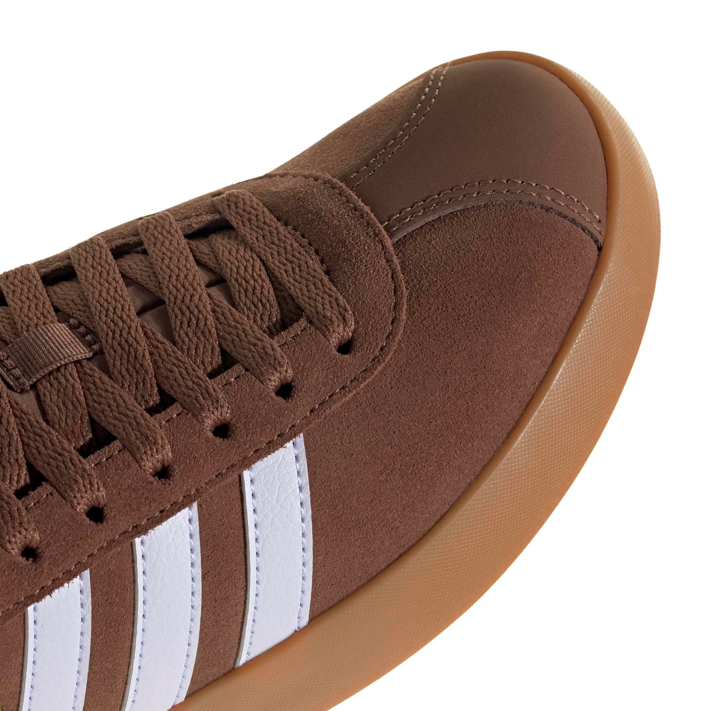adidas VL Court 3.0 Shoes, Preloved Brown/Frozen Purple/Gold Met., 40 EU - immagine 5