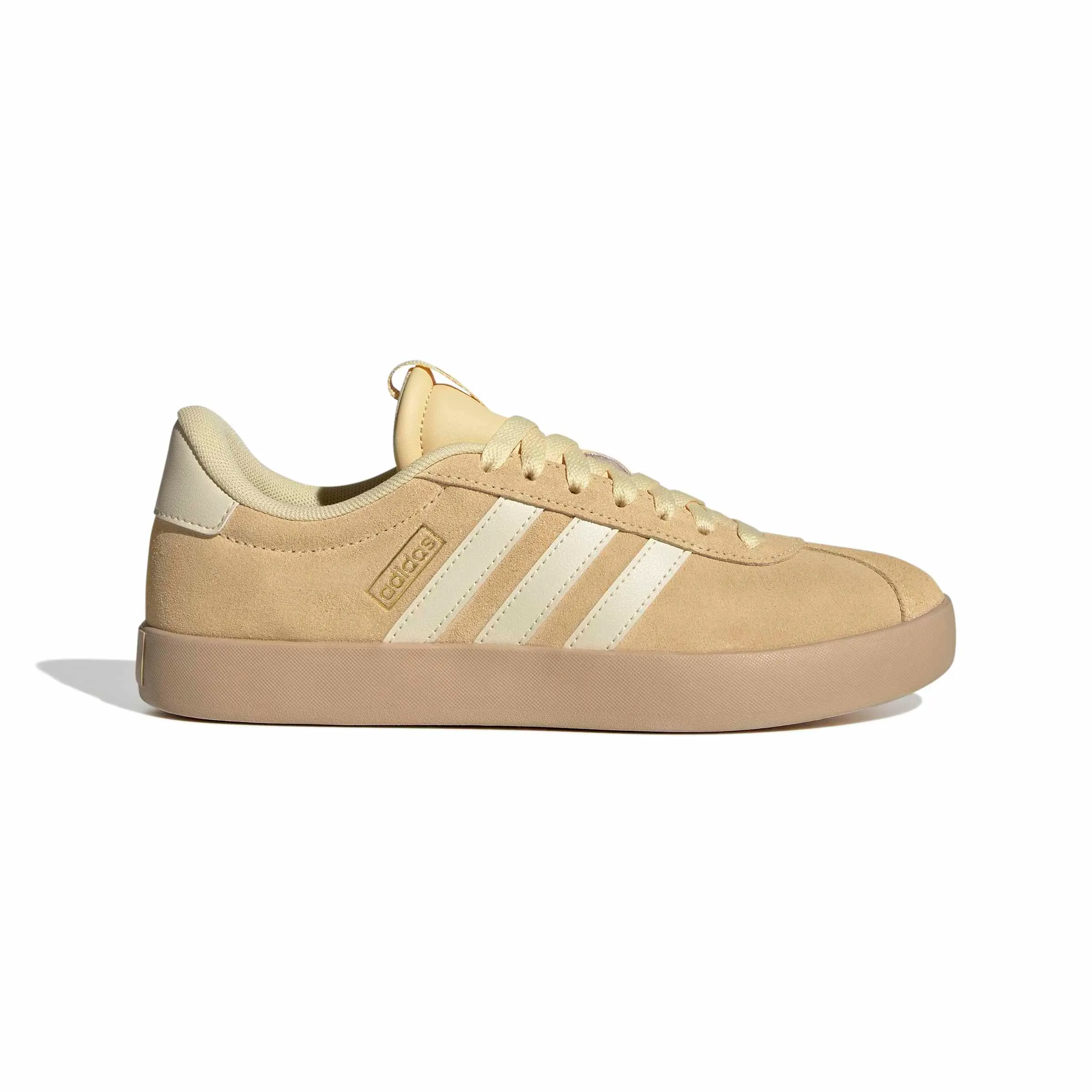 adidas VL Court 3.0 Shoes, Orange Tint/Warm Vanilla/Gold Met., 38 EU - immagine 2