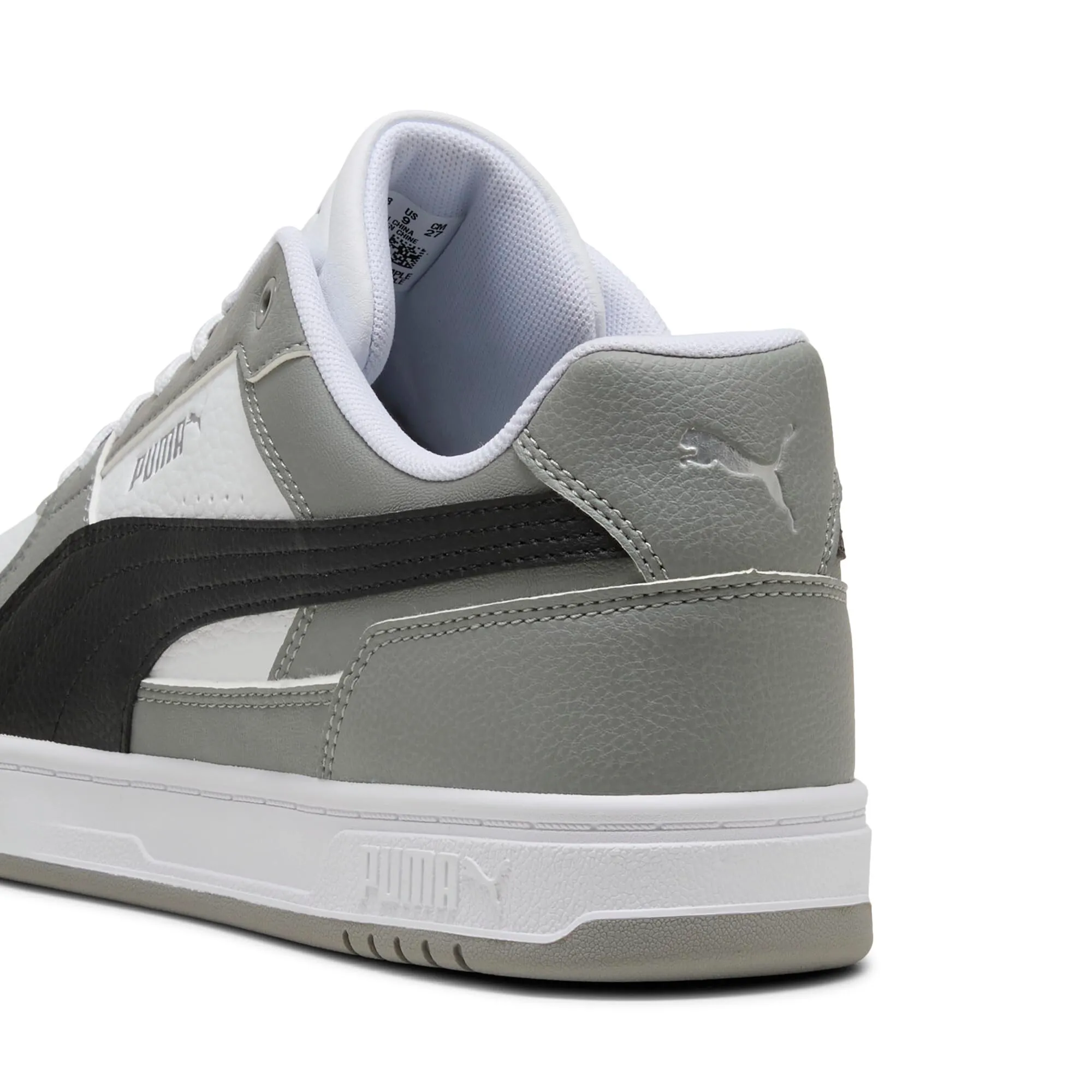 Puma Caven III Basket, White Black Grey Echo, 42 EU - immagine 2