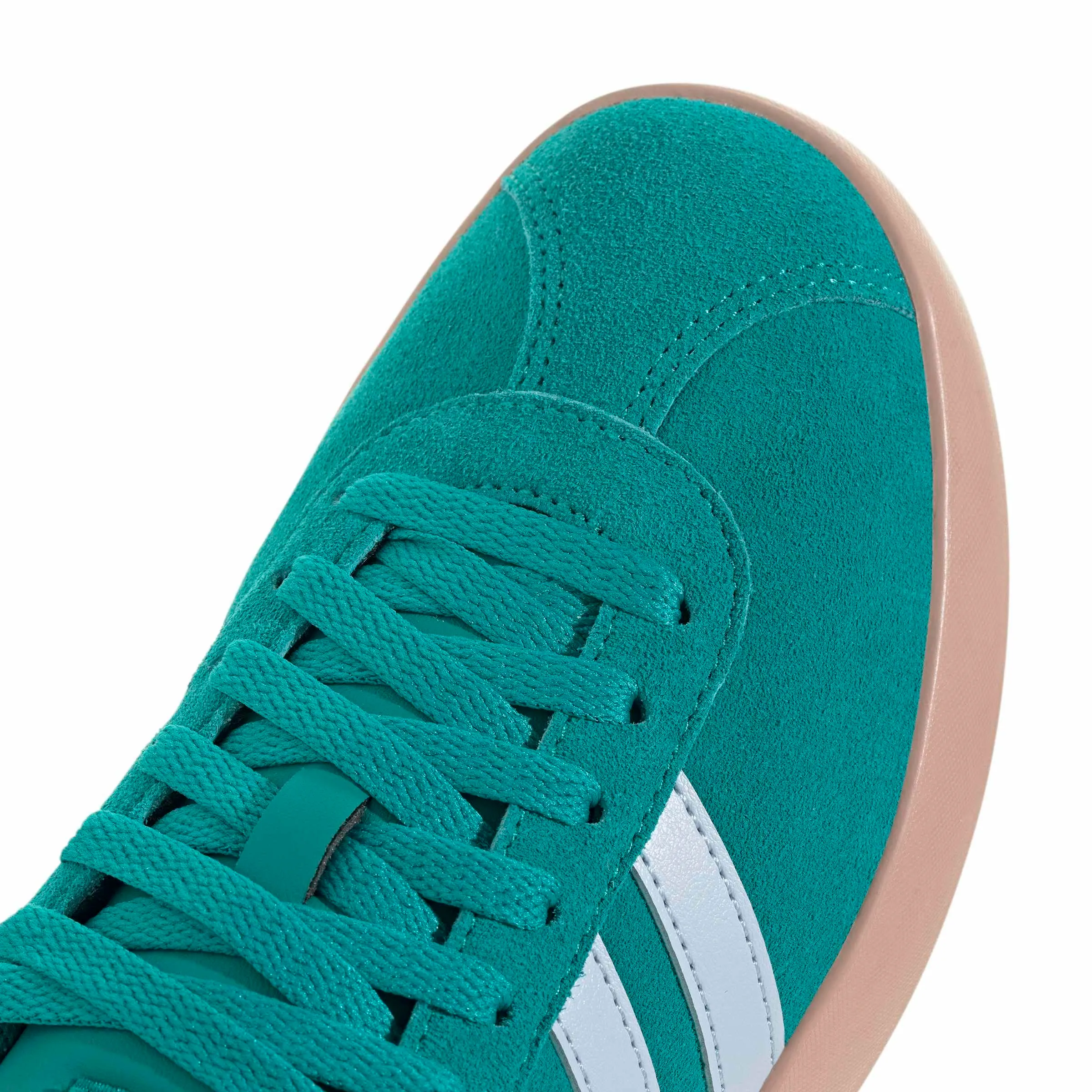adidas VL Court 3.0 Shoes, Equipment Green/Crystal Sky/Gold Met., 38 EU - immagine 4