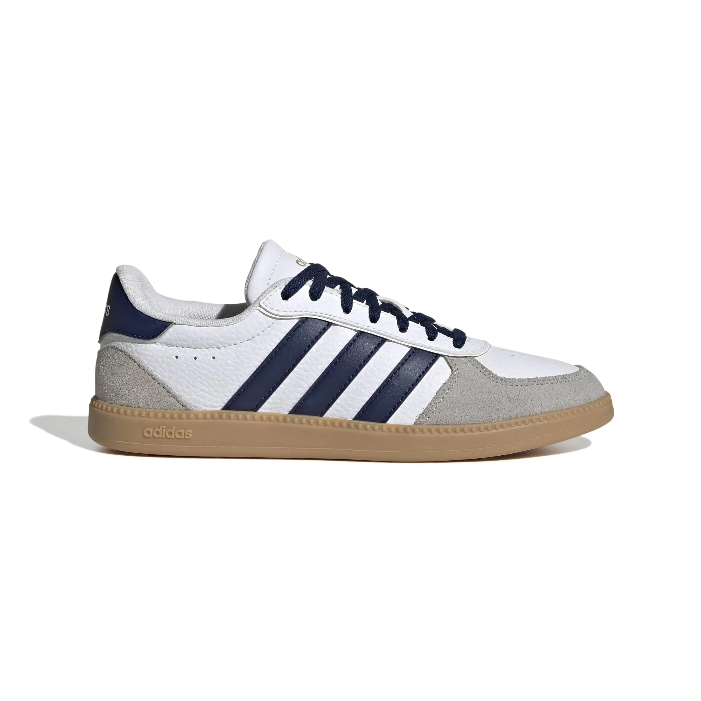 adidas Breaknet Sleek Shoes, Ftwr White/Dark Blue/Gum 3, 36 EU - immagine 2