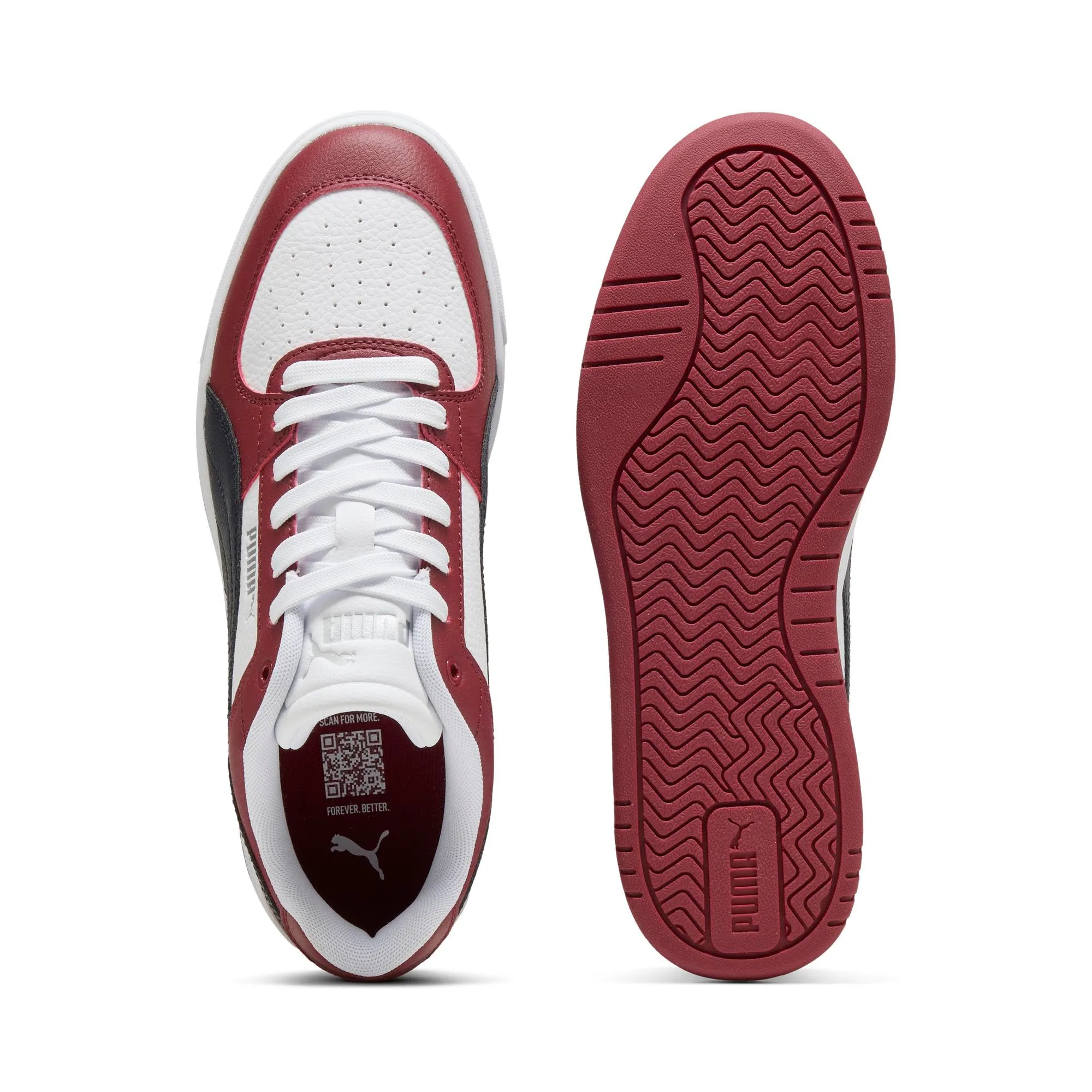 Puma Caven III Unisex Sneakers, Garnet Glow-New Navy White, 39,5 - immagine 4