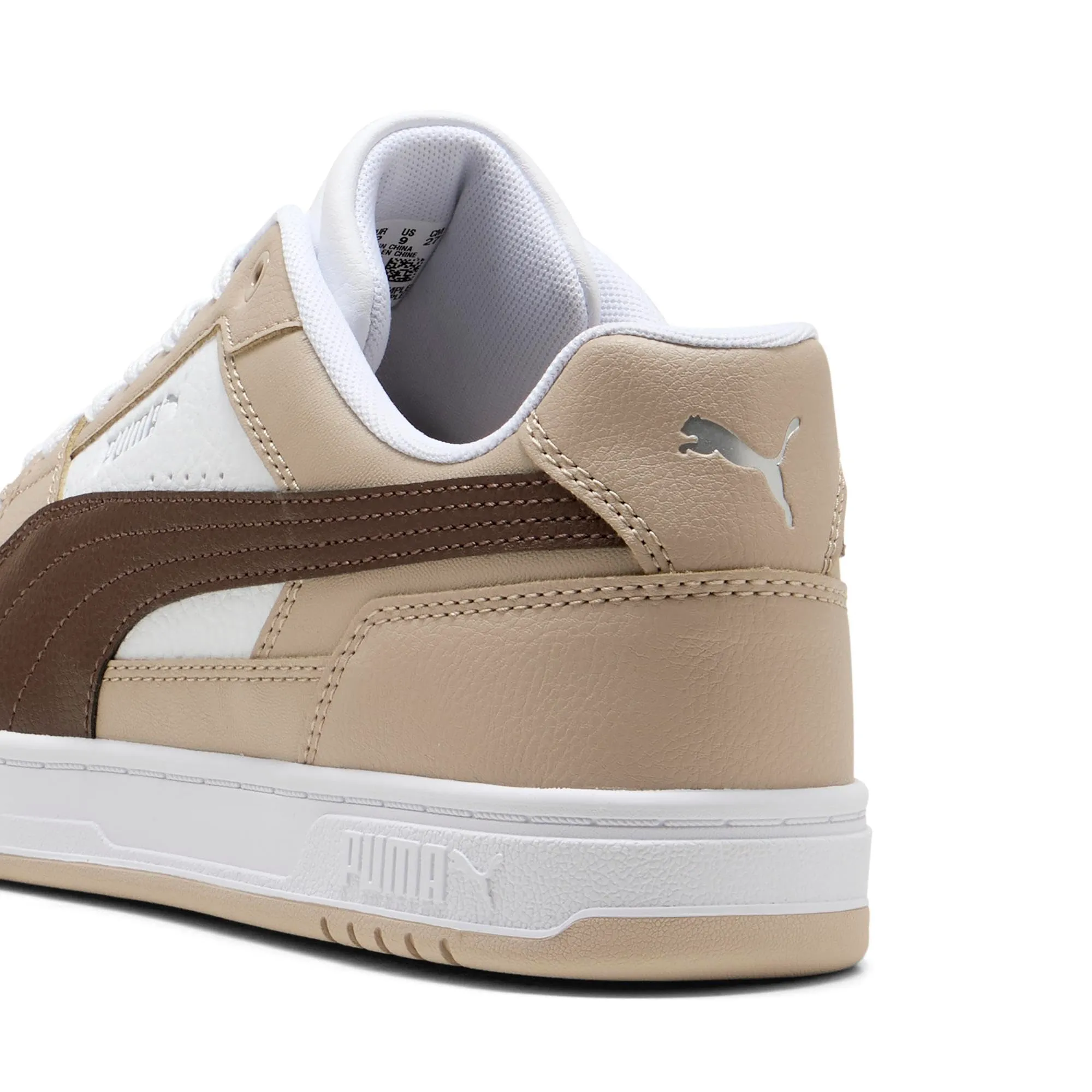 Puma Caven III Unisex Sneakers, Birch Chestnut Brown White, 37 - immagine 2