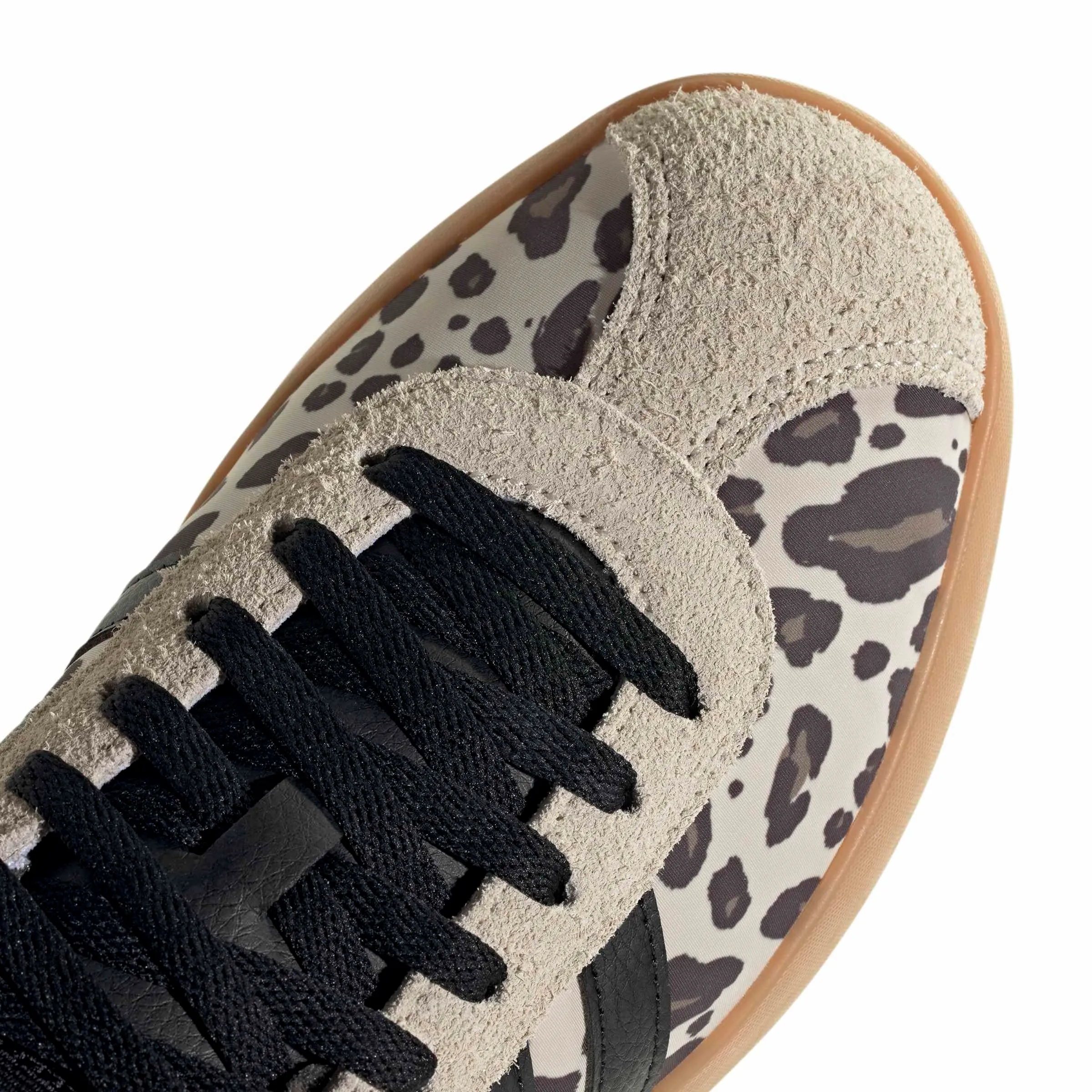 adidas VL Court 3.0 Women's Shoes, Crystal Linen/Core Black/Khaki Six, 36 2/3 EU - immagine 5