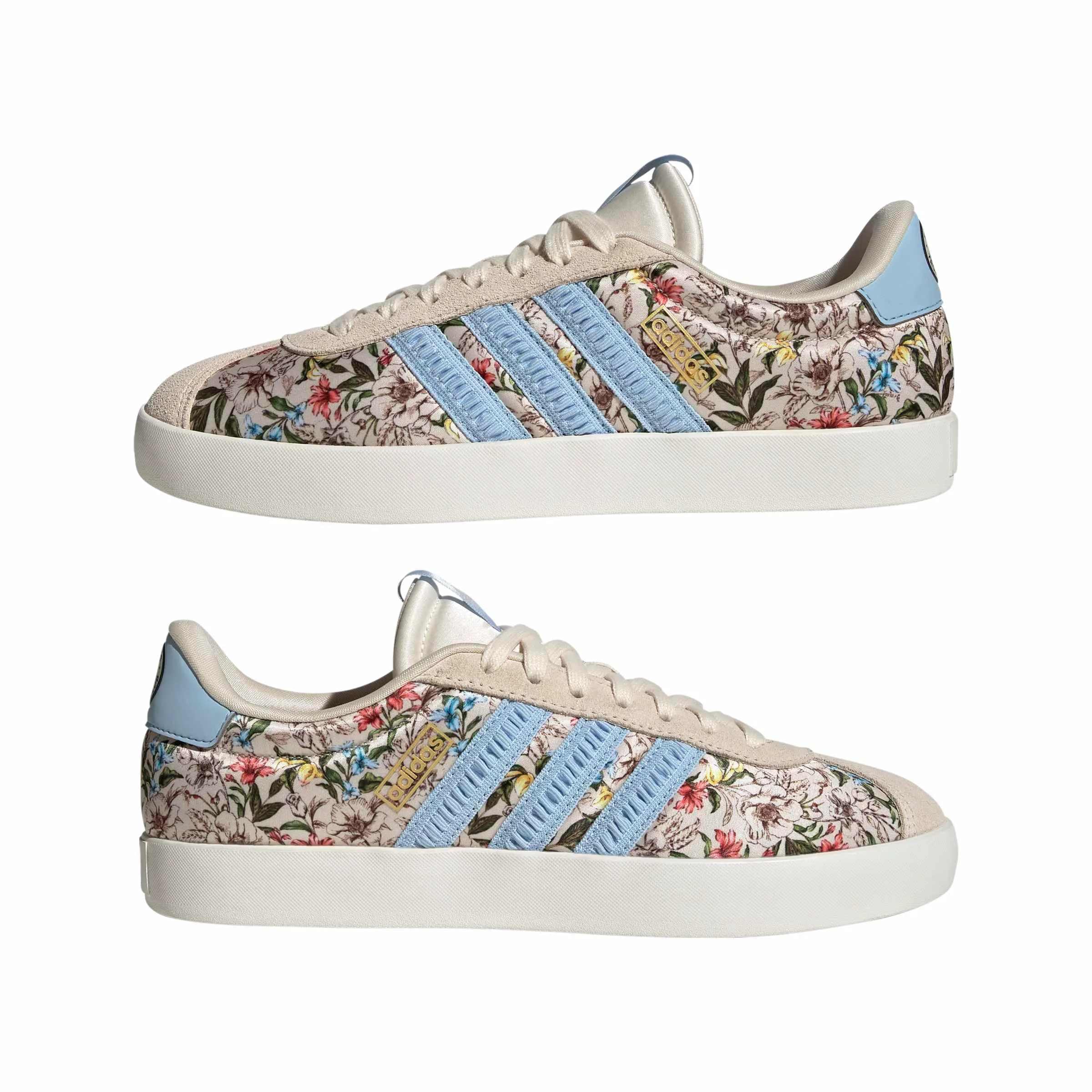 adidas VL Court 3.0 Shoes - Ecru Tint/Clear Sky/Off White - 43 1/3 EU - immagine 6