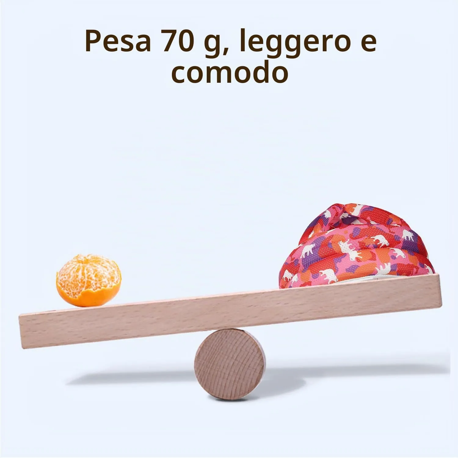 JUNUNDJING Caschetto Primi Passi per Bambini da 6 a 36 Mesi, Orso Rosso - immagine 6