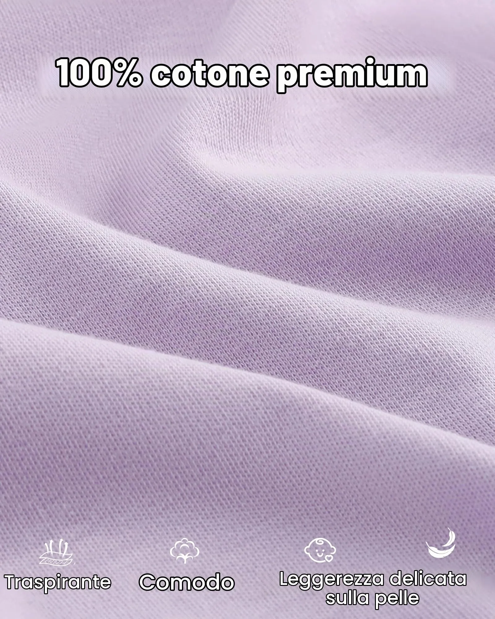 FIEMOL Sacco Nanna con piedini 18-36 Mesi, 0.5 TOG, 100% Cotone, Farfalla Viola - immagine 4
