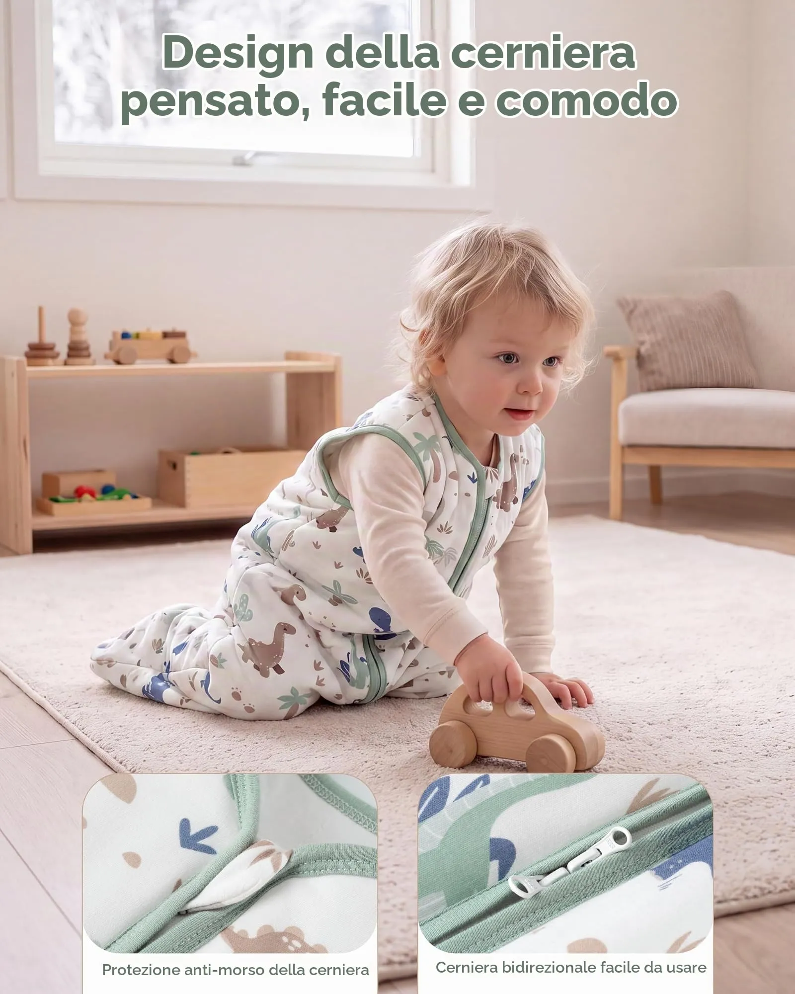 FIEMOL Sacco Nanna Neonato 6-12 Mesi 1,5 TOG - immagine 2