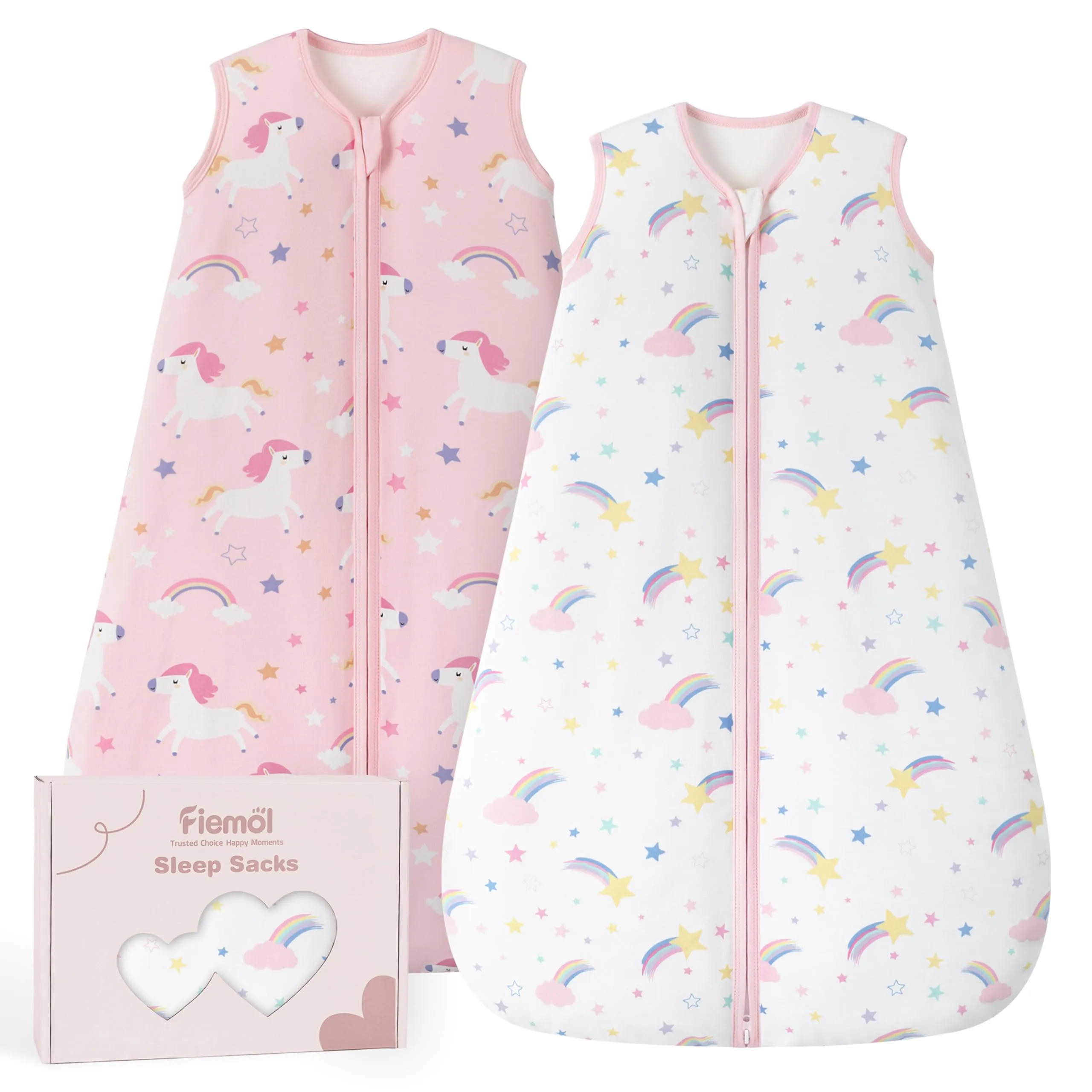 FIEMOL Sacco Nanna Neonato 0-6 Mesi 1,5 TOG in Cotone - immagine 1