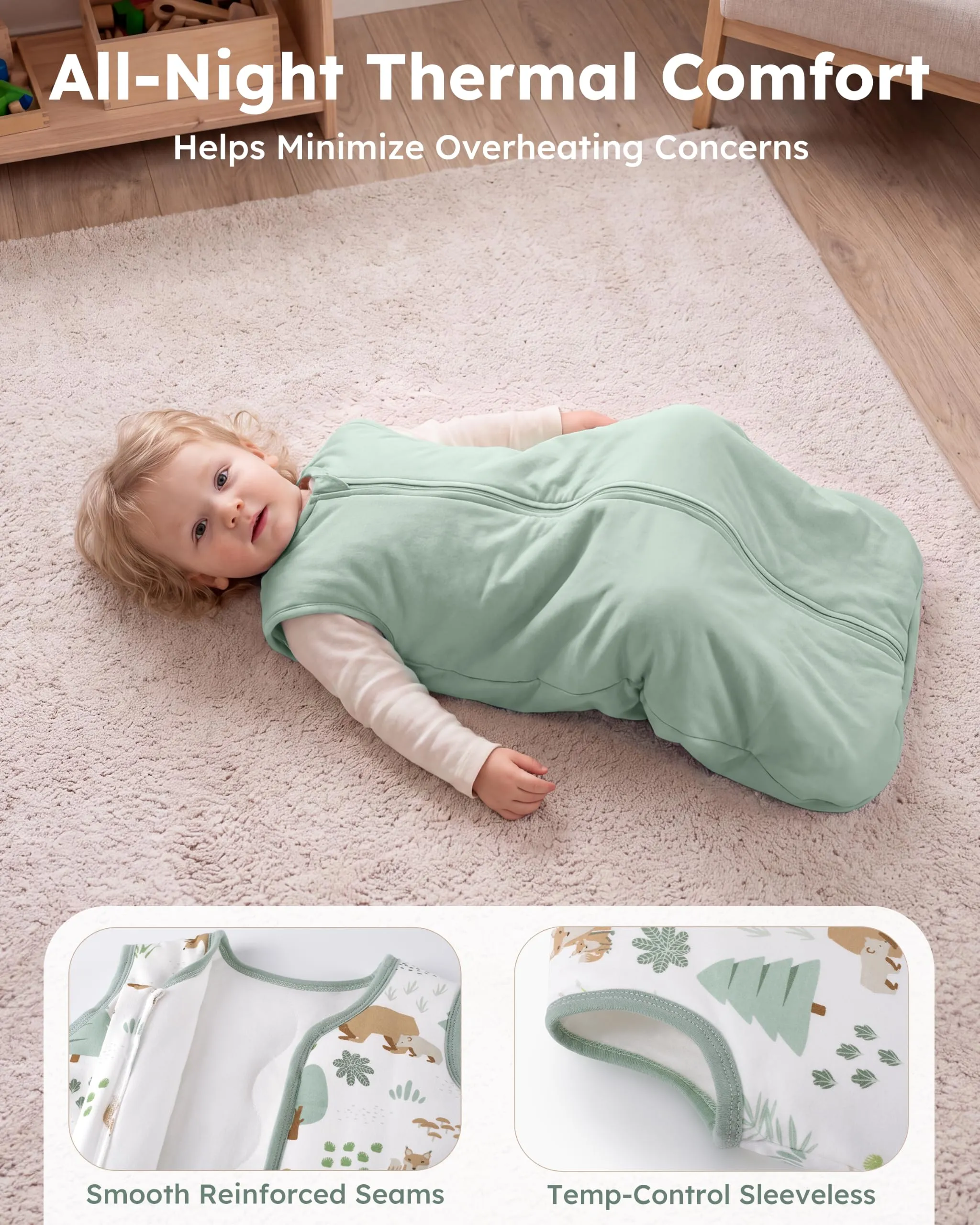 FIEMOL Sacco Nanna Neonato 12-18 Mesi 1,5 TOG - immagine 4