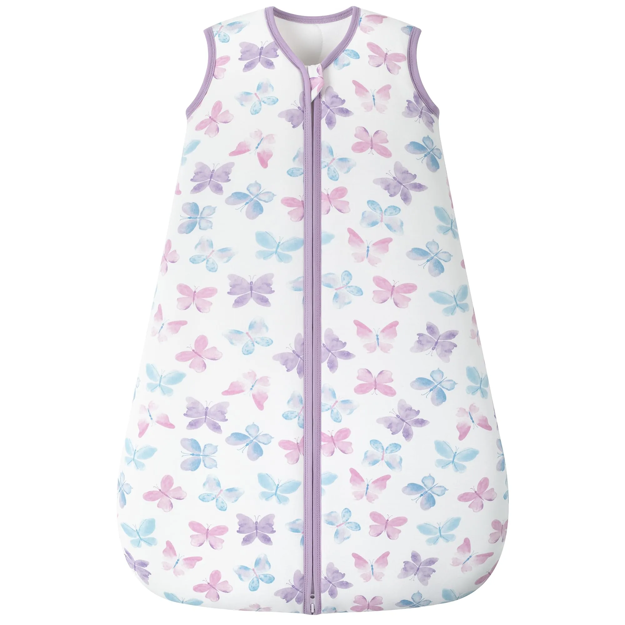 FIEMOL Sacco Nanna Invernale 2.5 TOG, 0-6 Mesi, Cotone, Farfalla Viola - immagine 1