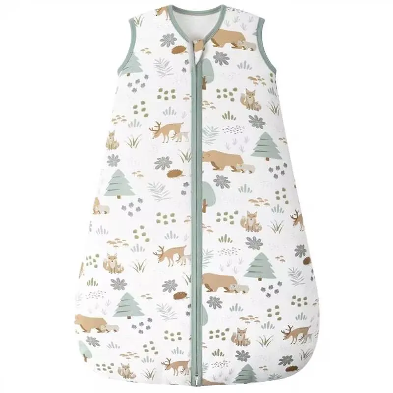 FIEMOL Sacco Nanna Invernale 2.5 tog, 12-18 Mesi, Cotone, Orso Verde - immagine 1