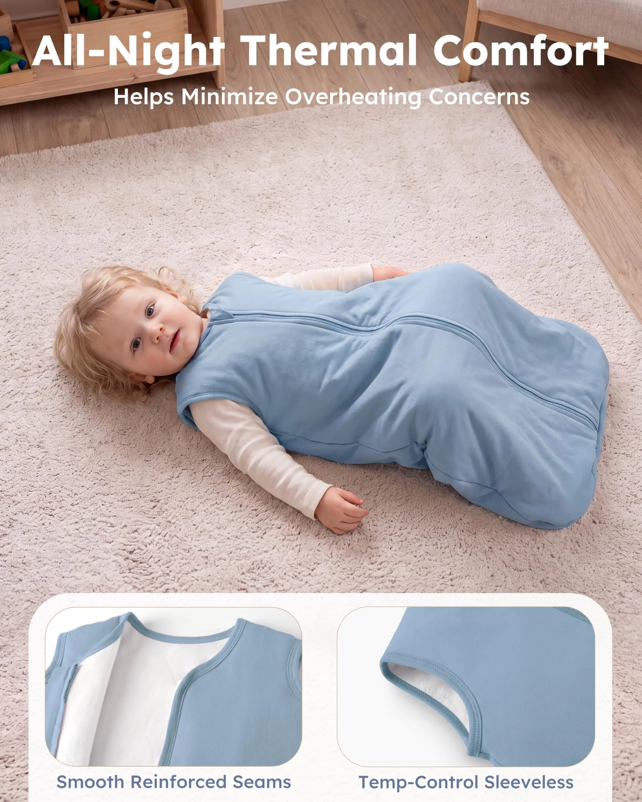 FIEMOL Sacco Nanna Neonato 12-18 Mesi 1,5 TOG - immagine 4