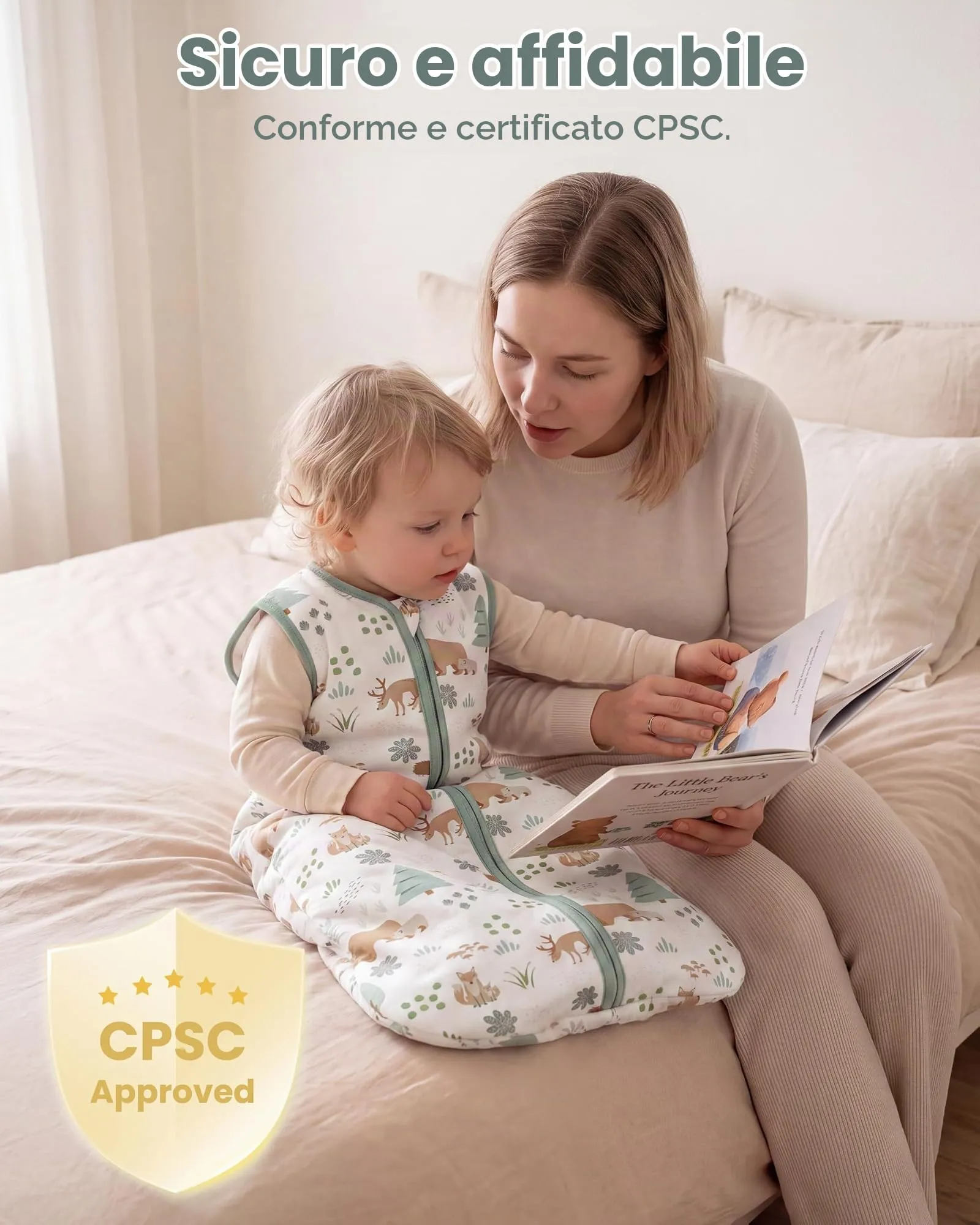 FIEMOL Sacco Nanna Neonato 6-12 Mesi, 1,5 TOG - immagine 7