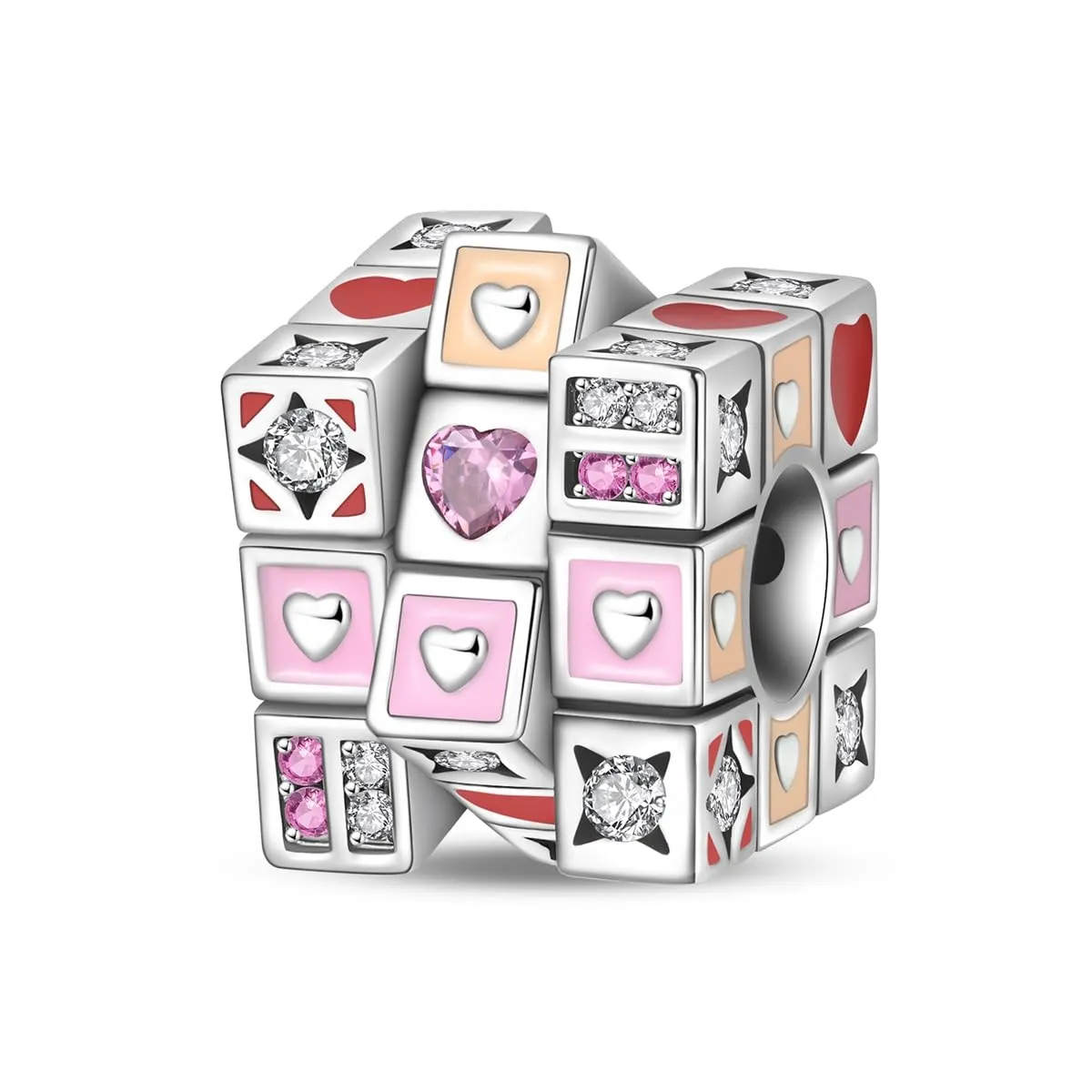 LIGHTDOG Ciondolo da donna in argento 925 per bracciali Pandora e stile europeo - immagine 1