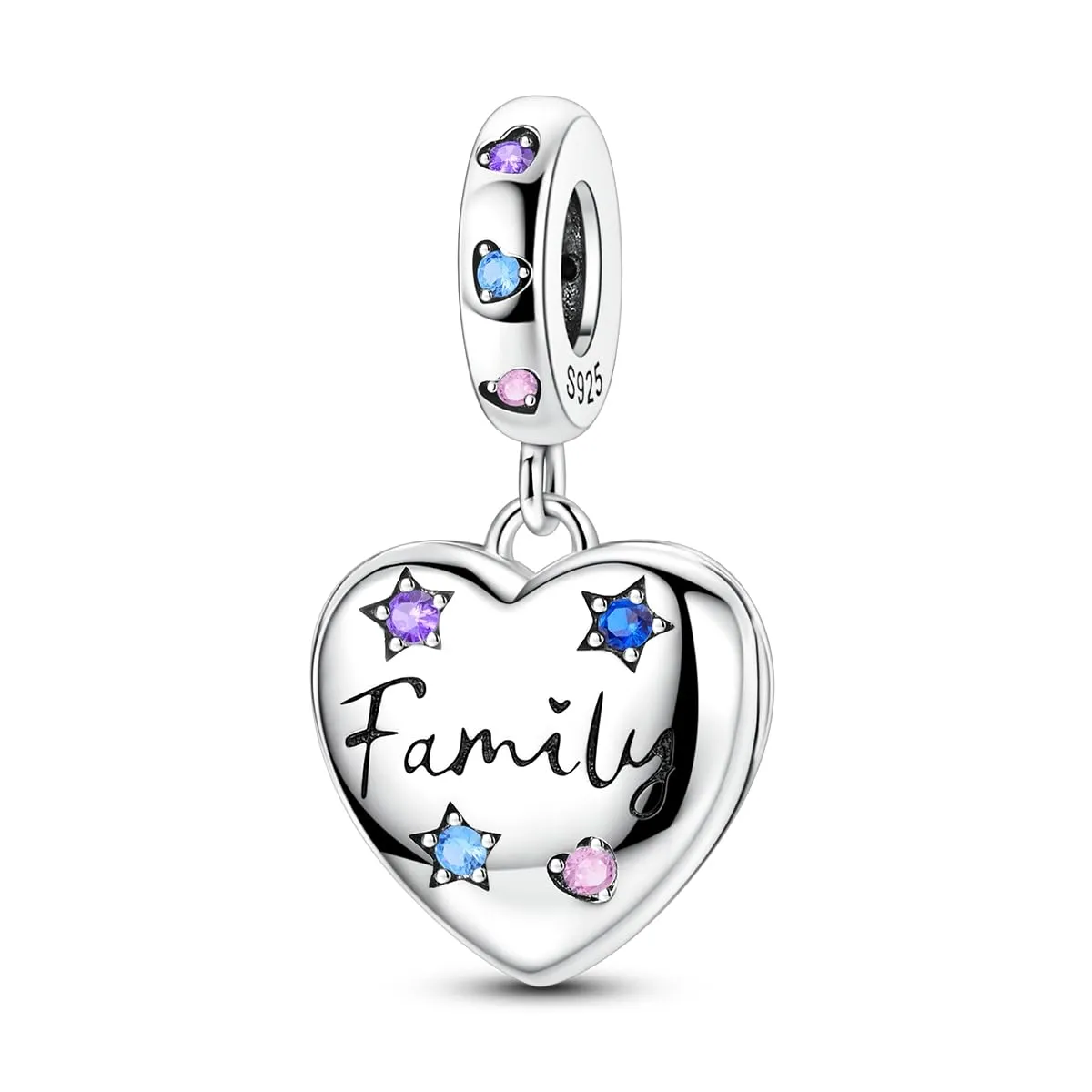 LIGHTDOG Ciondolo da donna in argento 925 per bracciali Pandora e stile europeo - immagine 1