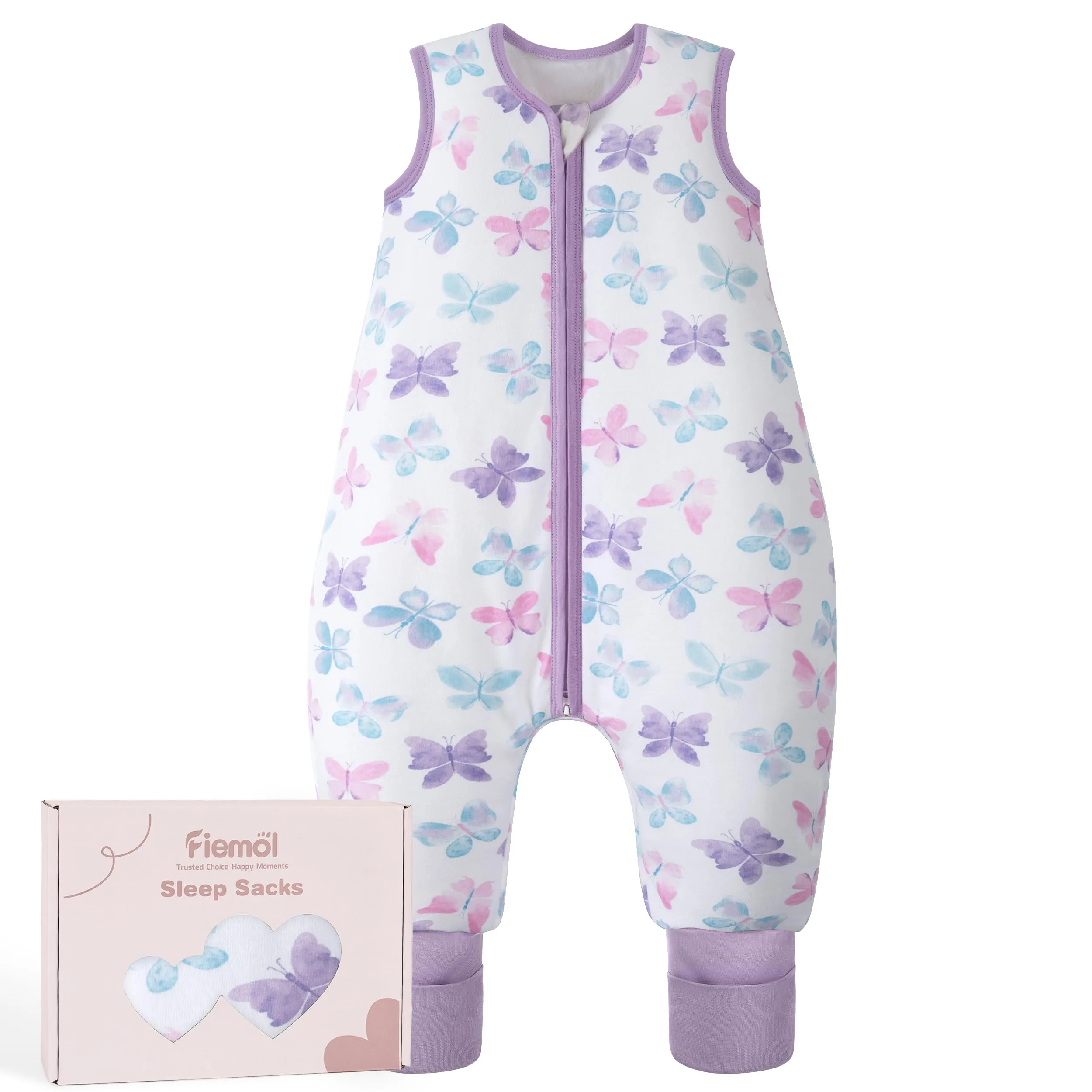FIEMOL Sacco Nanna Invernale con Piedini, 2.5 TOG, 18-36 Mesi - immagine 1