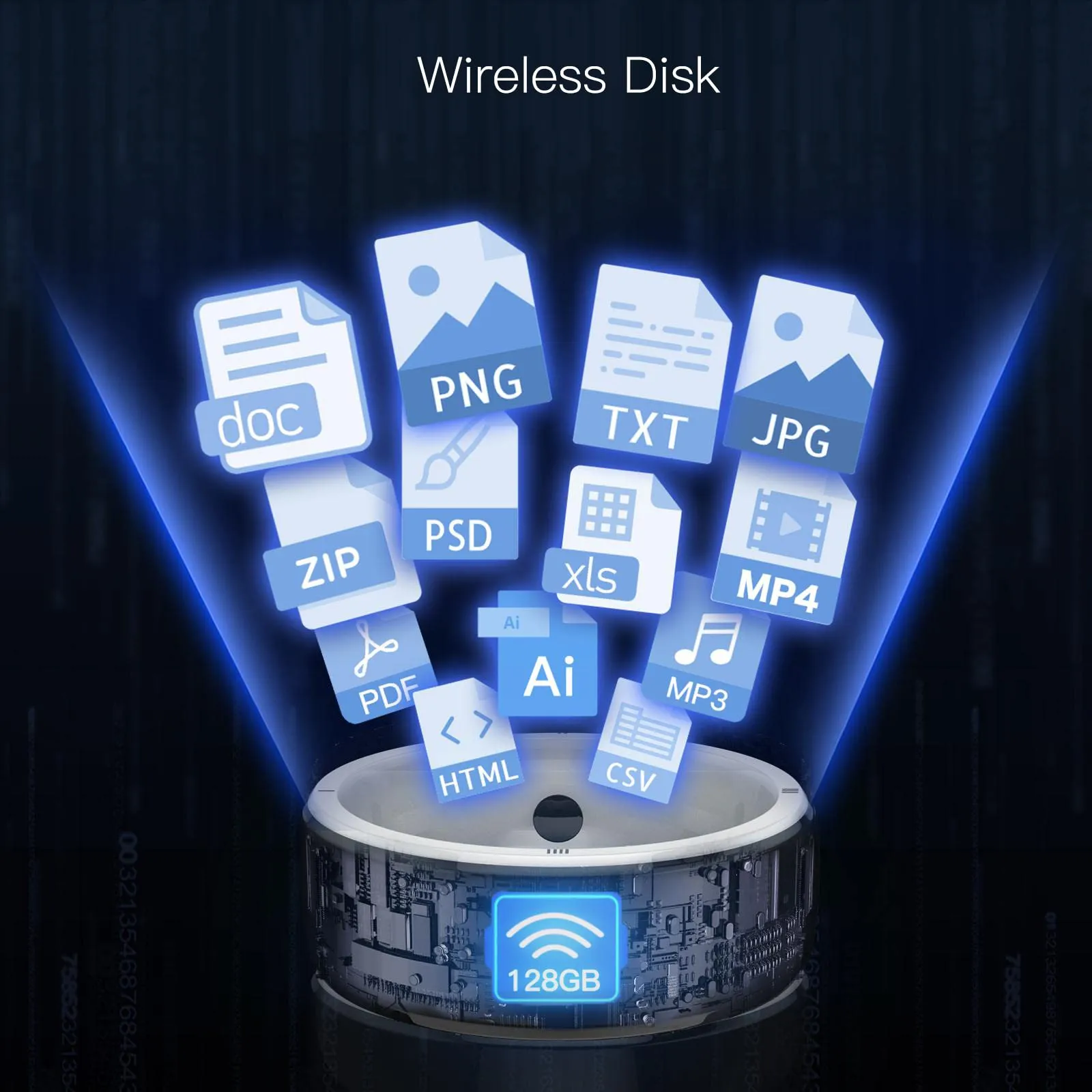 Jakcom R4 Smart Ring, 11 mm, Ceramica, 4 Carte RFID, NFC, Archiviazione Wireless 128GB - immagine 6