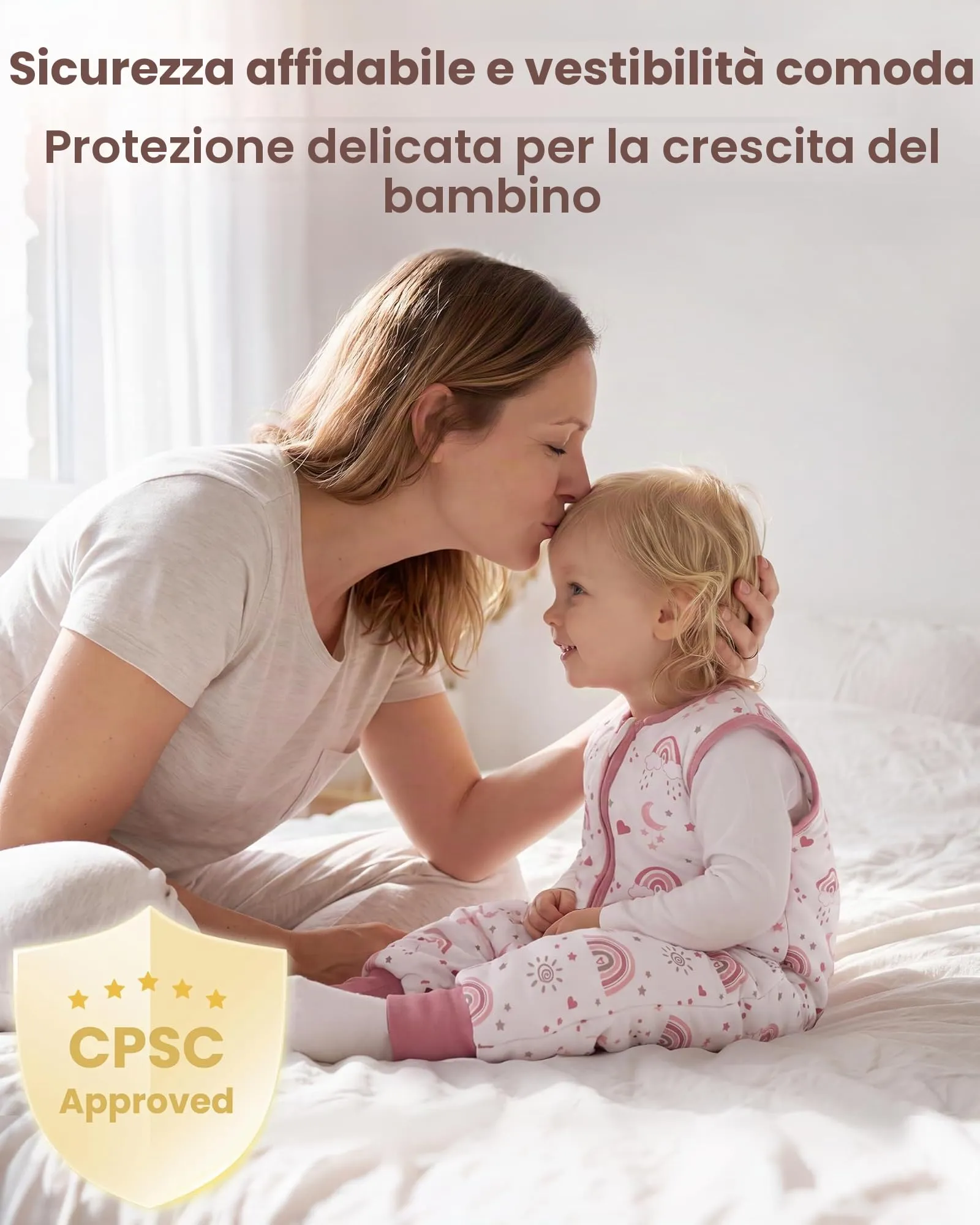 FIEMOL Sacco Nanna Invernale con Piedini, 2,5 TOG, 18-36 Mesi - immagine 8