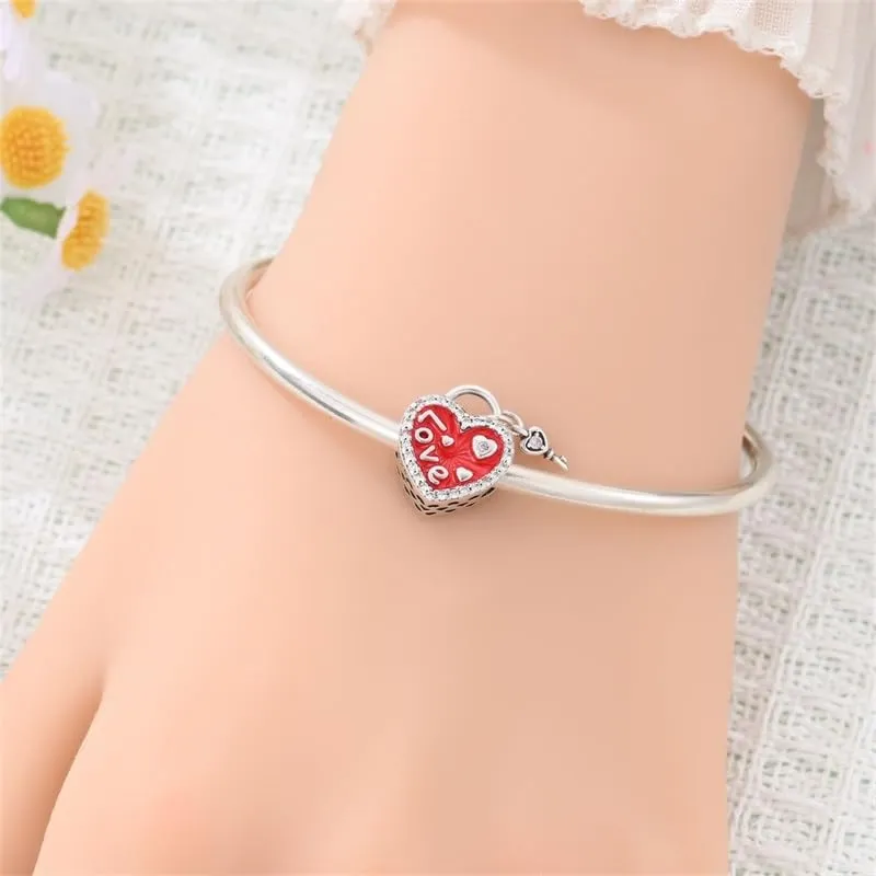 LIGHTDOG Ciondolo da donna in argento 925 per bracciali stile europeo e Pandora - immagine 3