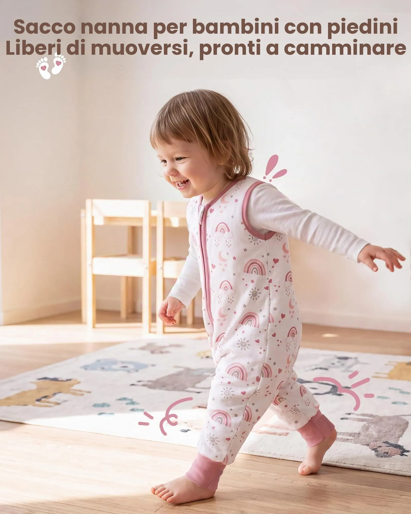 FIEMOL Sacco Nanna con Piedini Tog 1.5, 18-36 Mesi - immagine 2