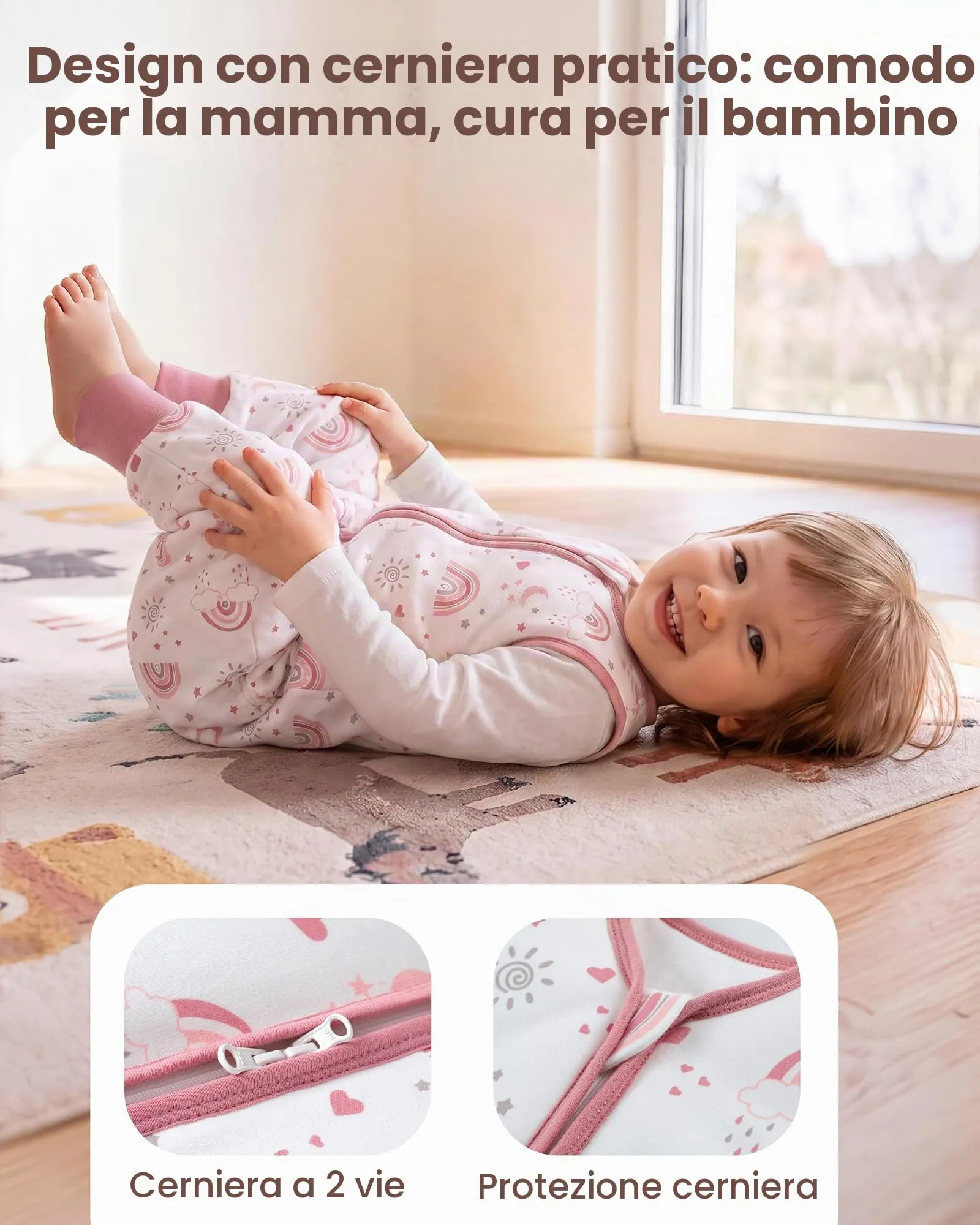 FIEMOL Sacco Nanna con Piedini Tog 1.5, 18-36 Mesi - immagine 6