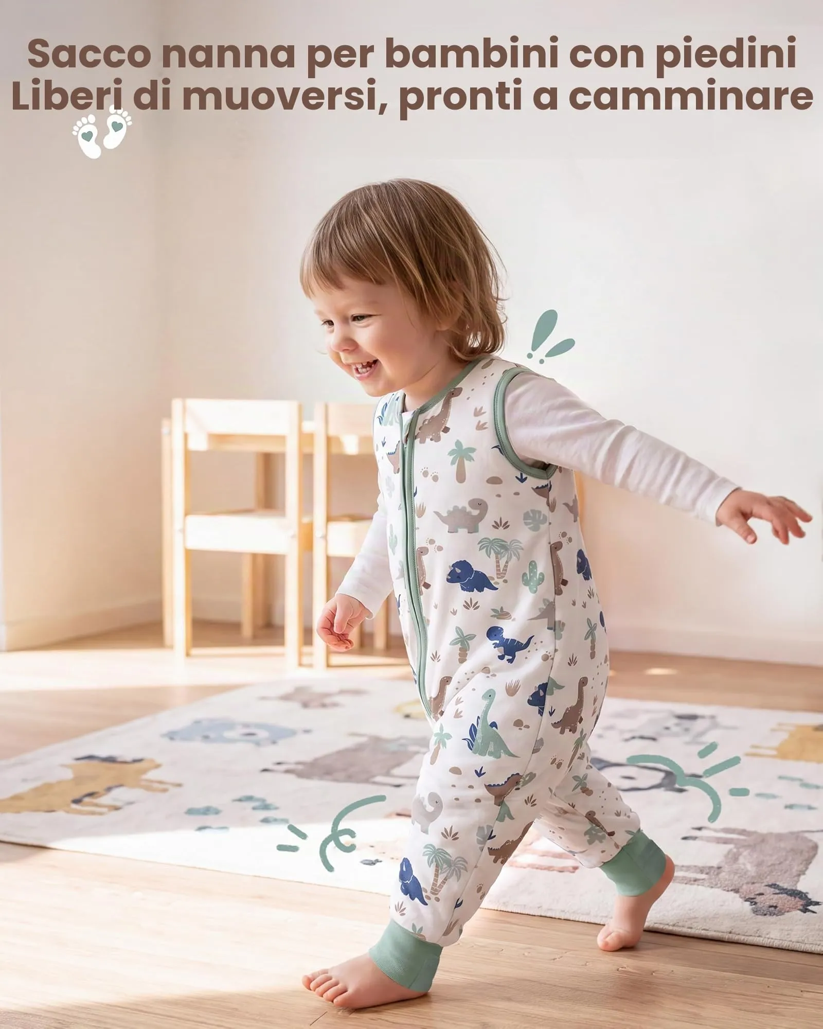 FIEMOL Sacco Nanna con Piedini Tog 1.5, 3-4 Anni - immagine 2