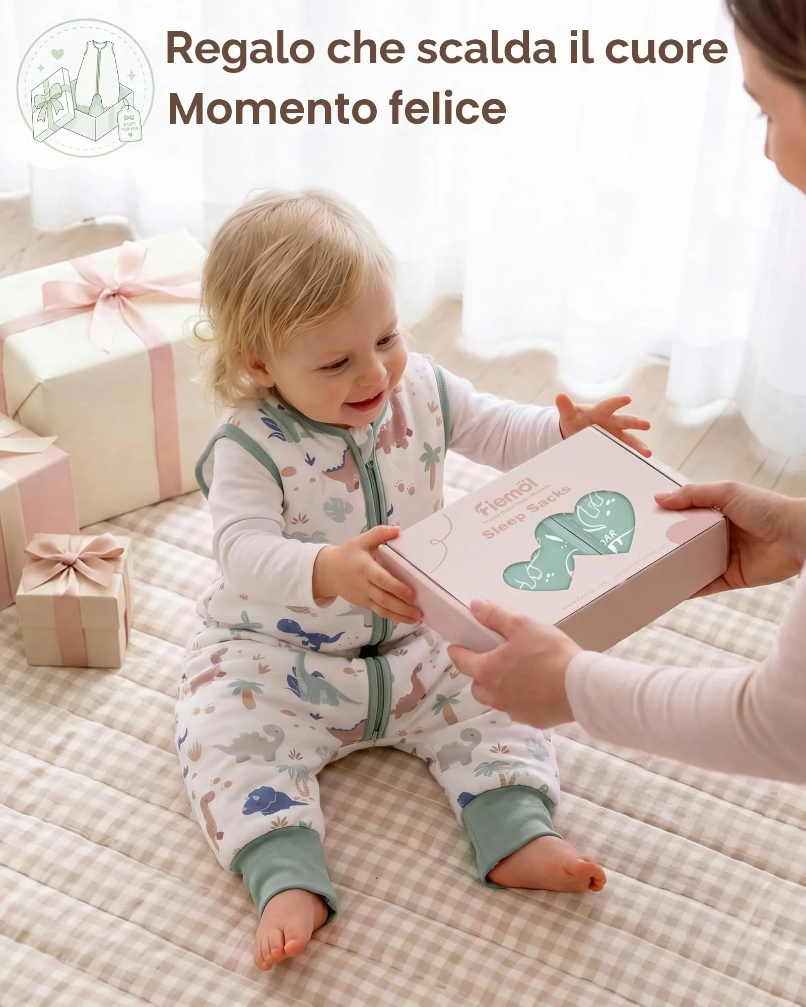 FIEMOL Sacco Nanna con Piedini Tog 1.5, 3-4 Anni - immagine 9