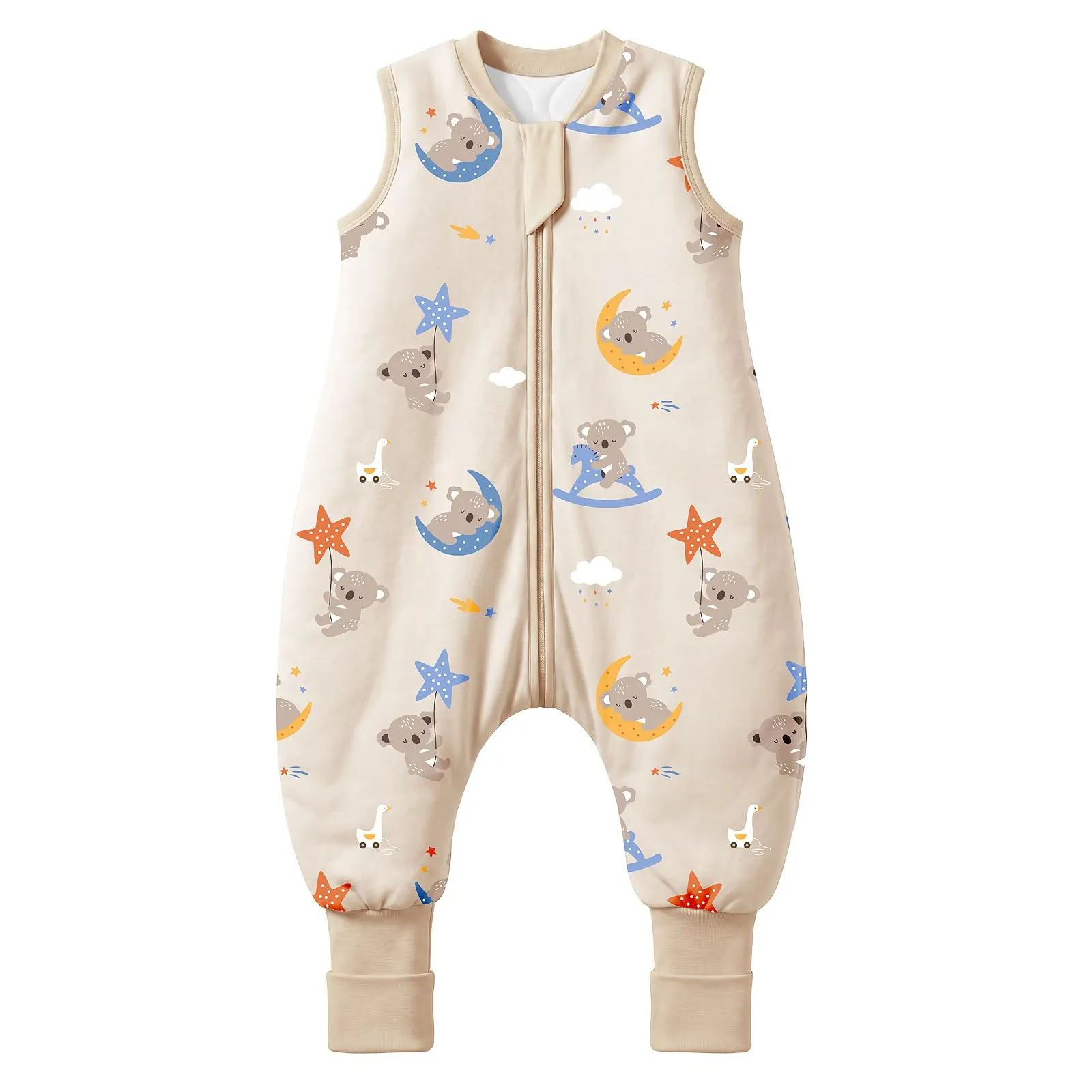 MIKAFEN Sacco Nanna con Gambe per Bambini, 2.5 Tog, 3-4 anni - immagine 1