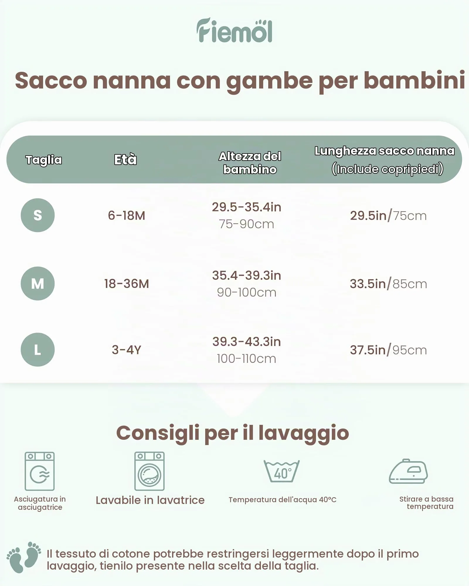 FIEMOL Sacco Nanna Invernale con Piedini, 2.5 TOG, Dinosauro, 3-4 Anni - immagine 6
