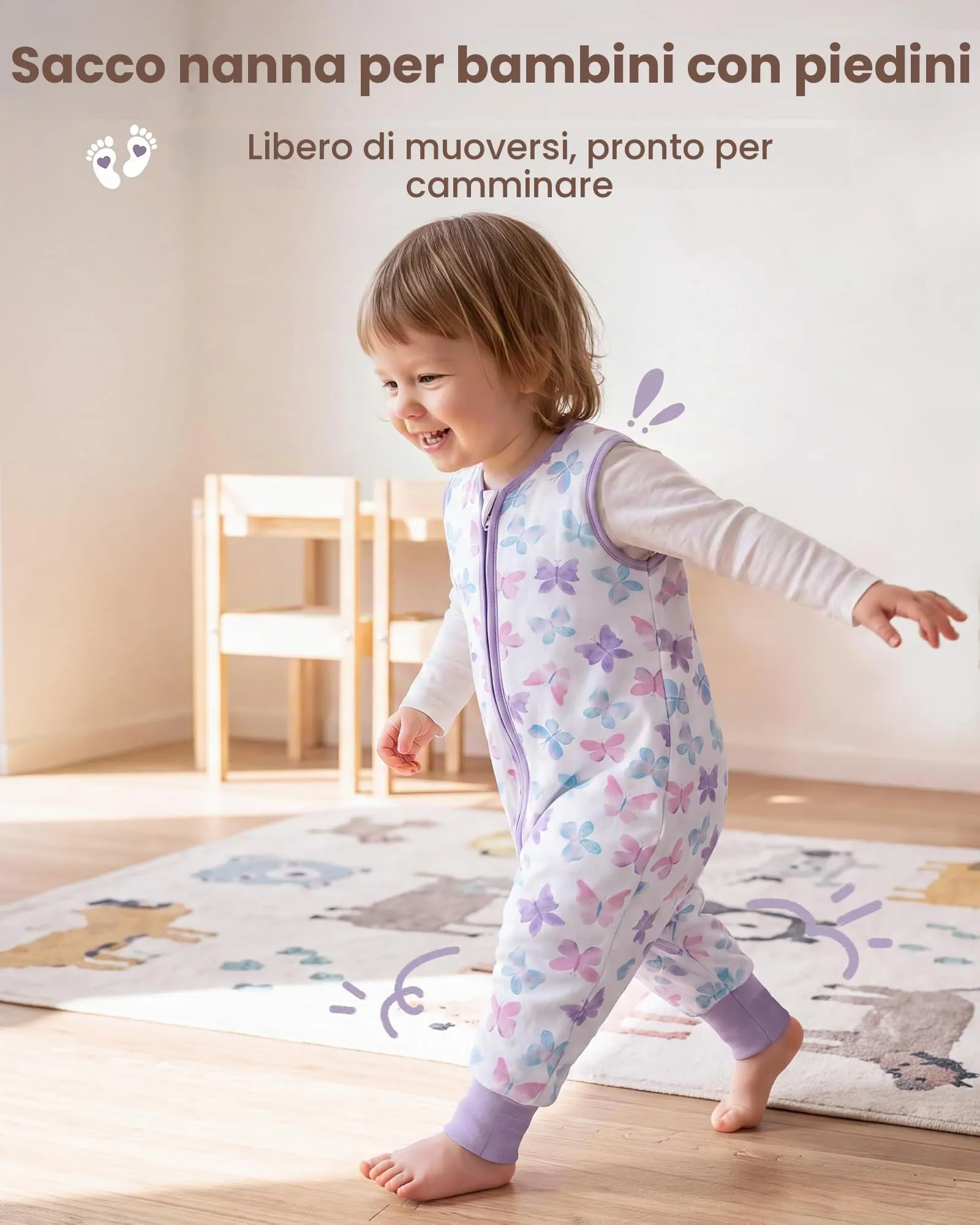 FIEMOL Sacco Nanna con Piedini, Tog 1.5, 18-36 Mesi - immagine 2