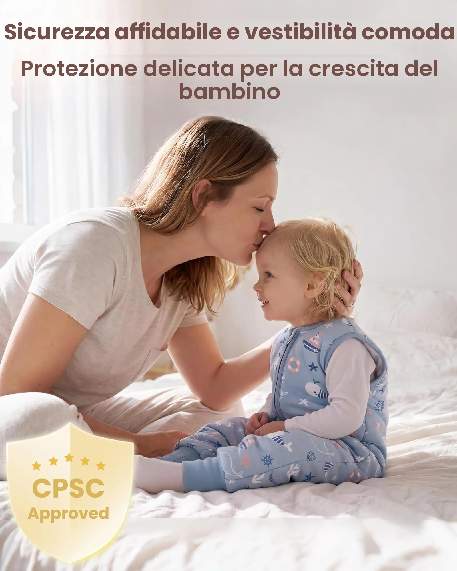 FIEMOL Sacco Nanna Invernale TOG 2,5 con Piedini, 3-4 Anni - immagine 8