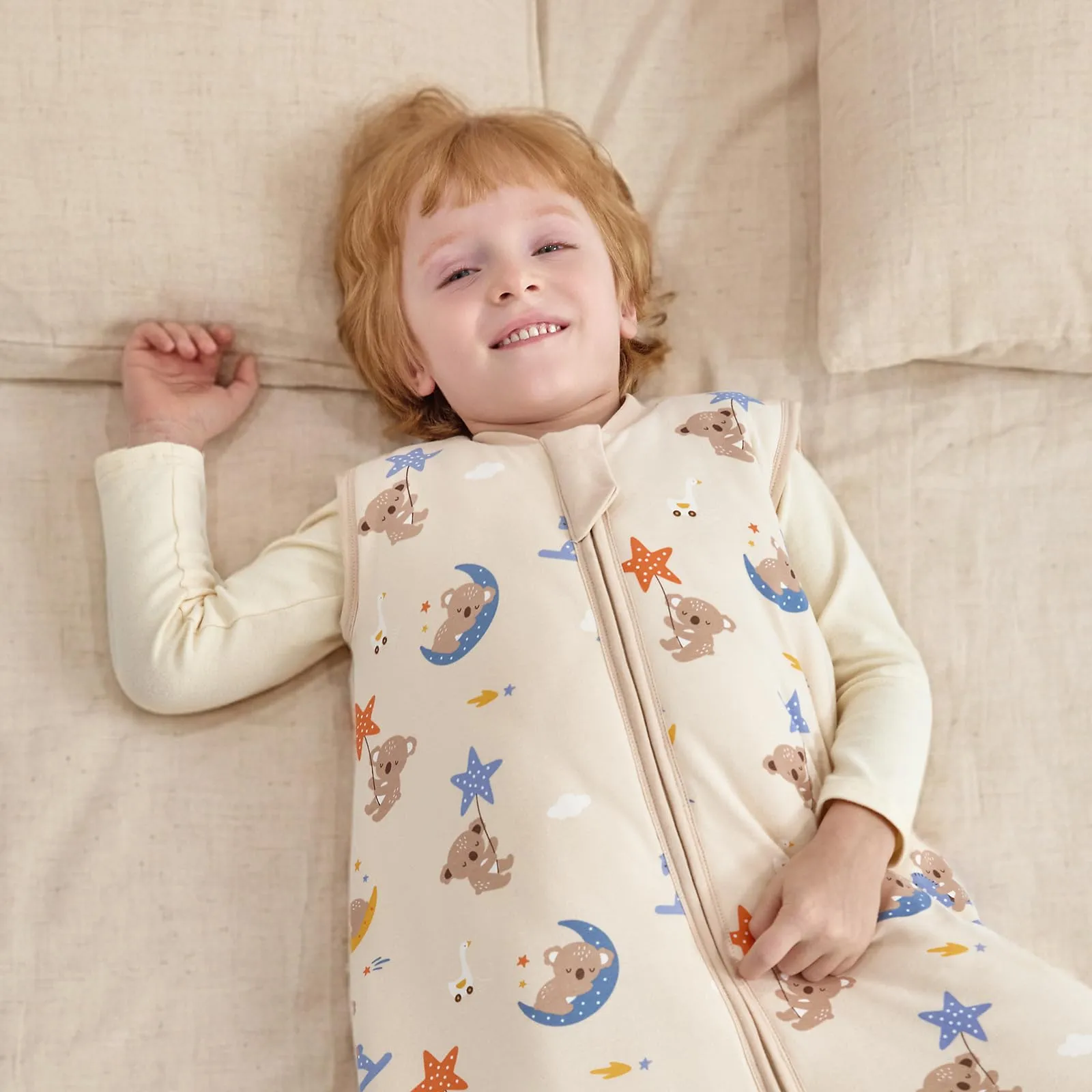 MIKAFEN Sacco Nanna con Gambe per Bambini 2,5 Tog, 18-36 Mesi - immagine 8